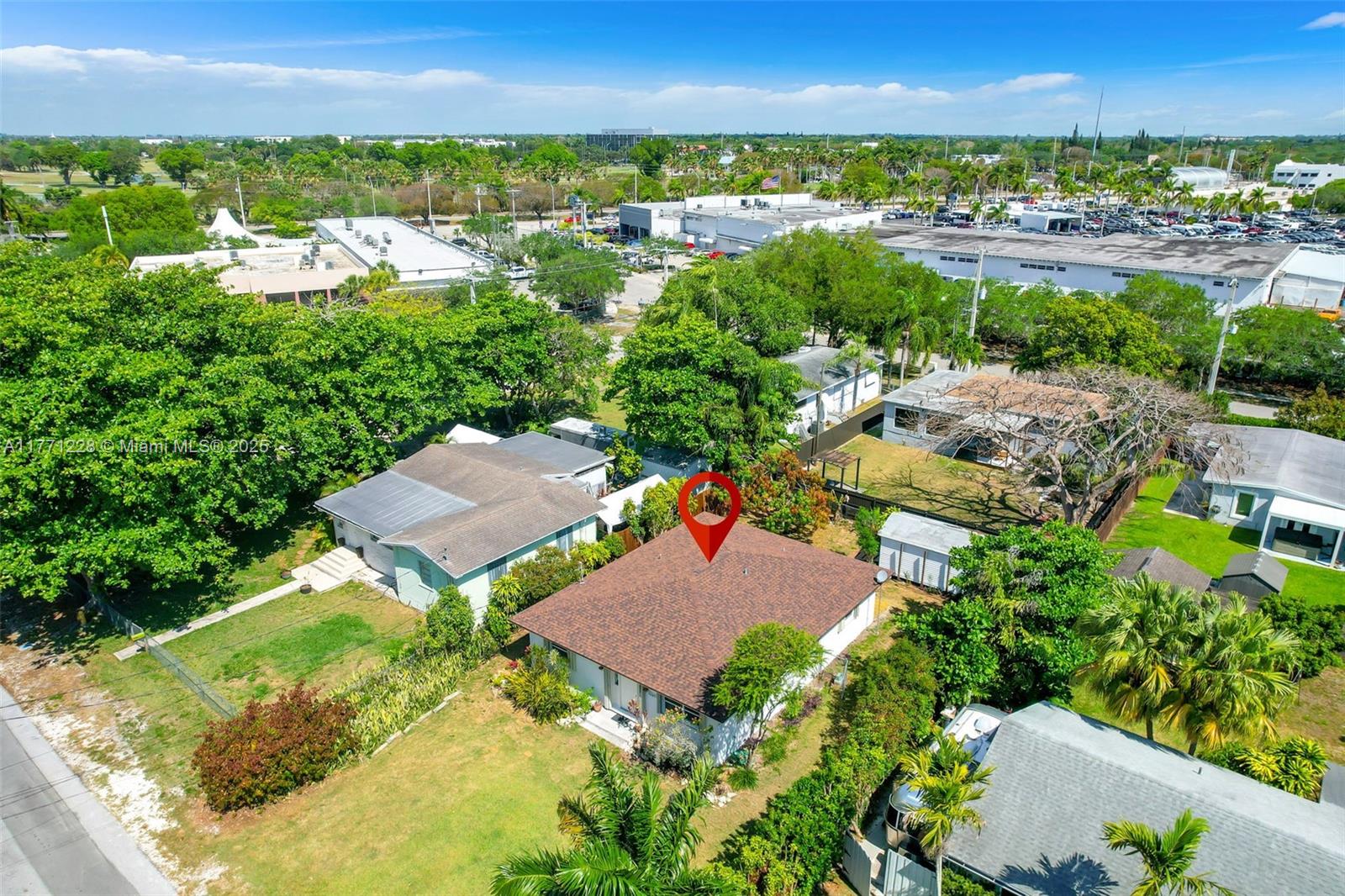 CHARMING COTTAGE EFFECTIVE YR BUILT 1986...SHES A 2/2 W/ 2 PRIMARY SUITES, ONE OF THE PRIMARIES HAS A SITTING AREA A POSSIBLE 3RD BEDROOM? ON 7150 SQ FT LOT IN PALMETTO BAY.  A GREAT FLOOR PLAN, FRESHLY PAINTED WITH ALL NEW APPLIANCES, NEW A/C UNIT, NEW ROOF. & ACCORDIAN SHUTTERS.THE PROPERTY IS FENCED W/ ASSORTED FRUIT TREE'S WITH A DETACHED A LARGE SHED FOR STORAGE. WITHIN WALKING DISTANCE TO TRANSPORTATION, SHOPPING CLOSE TO US-1 LOADING WITH SHOPPING, ENTERTAINMENT AND RESTAURANTS. NO ASSOCIATION, LG YARD ON MUNICAPAL UTILITIES.