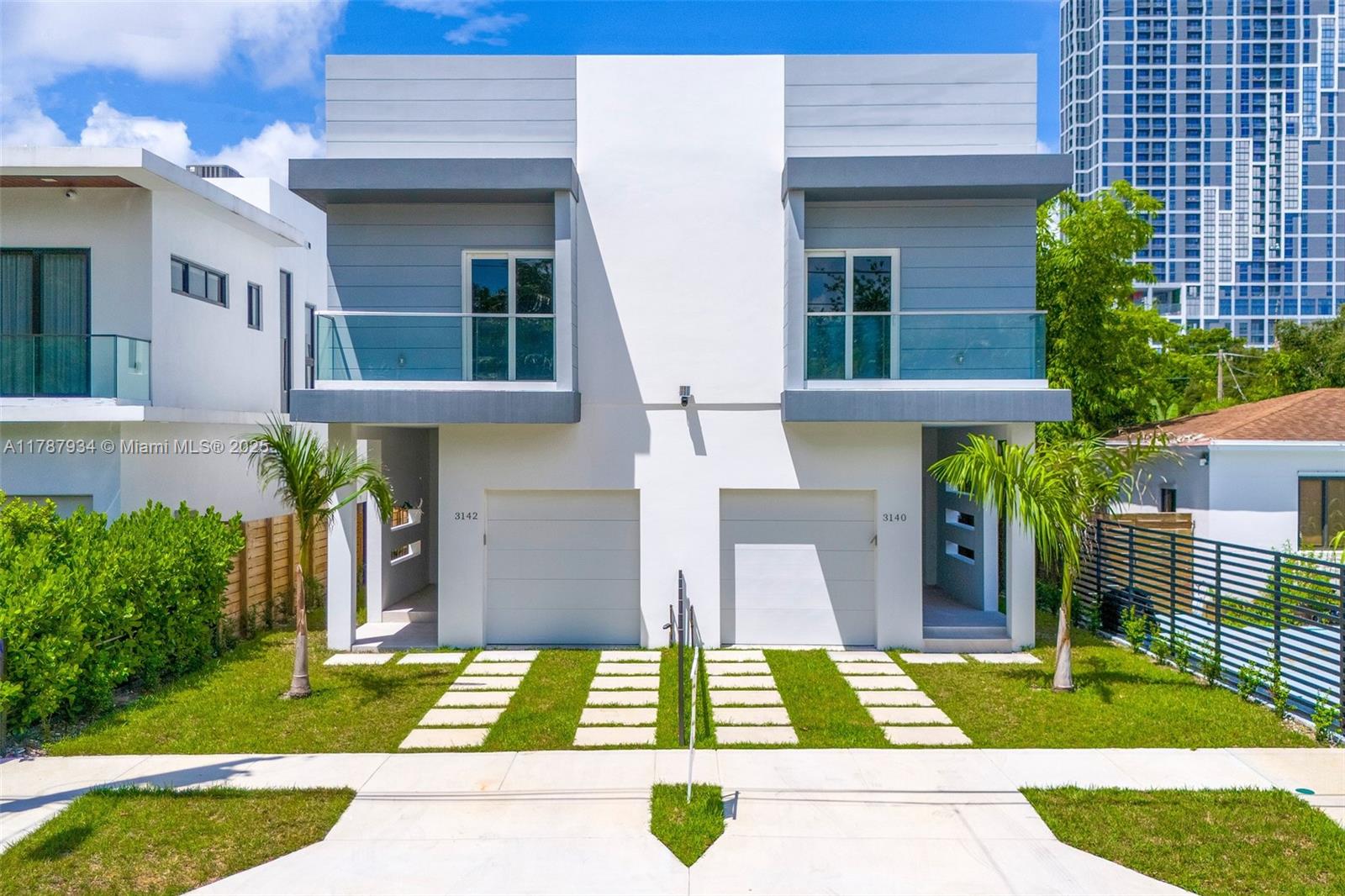 Newly built, luxurious townhome in the sought-after Coconut Grove. Priced at $2,698,000 for both units 3142 and 3140 Carter St., you also have the opportunity to purchase one unit for $1,349,000. For each townhome, you have approximately 2,450 total building sqft featuring a spacious 3 bds and 3.5 bths. Regarding square footage, measurements and layout specifics, please refer to the architectural floor plans on the MLS . Enjoy comfort with modern touches, high ceilings and beautiful tile flooring. Step outside to enjoy your private sanctuary, complete with a pool and balcony. The contemporary kitchen features a unique island and high-quality appliances. Prime location minutes away from Coco Walk,, Brickell, Coral Gables, and Key Biscayne, as well as a variety of shops and dining options.