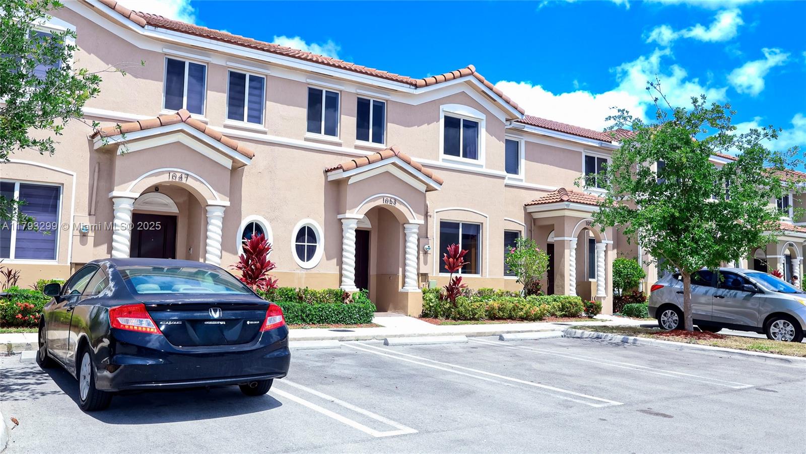 Welcome to your bigger, bright,  move-in ready townhome in gated Seascape! Built in 2021 by D.R. Horton, this sought-after, almost 1,500 SQFT Napa model offers 4 beds, 3 baths (full bed and bath downstairs), smart home features, upstairs laundry, and a stunning pool view from the master. Fresh, pet-free carpet upstairs and washer/dryer included. Enjoy resort-style amenities, high-speed AT&T internet for just $40/month, included lawncare, and 24/7 security. From your backyard, a short walk leads you to the community pool and a nearby park. Lovingly maintained by the original owner, never rented. Minutes to the Turnpike, Baptist Hospital, Homestead Air Reserve Base, shopping, dining, and more. This beautiful home truly must be seen—schedule your showing today before it’s gone!
