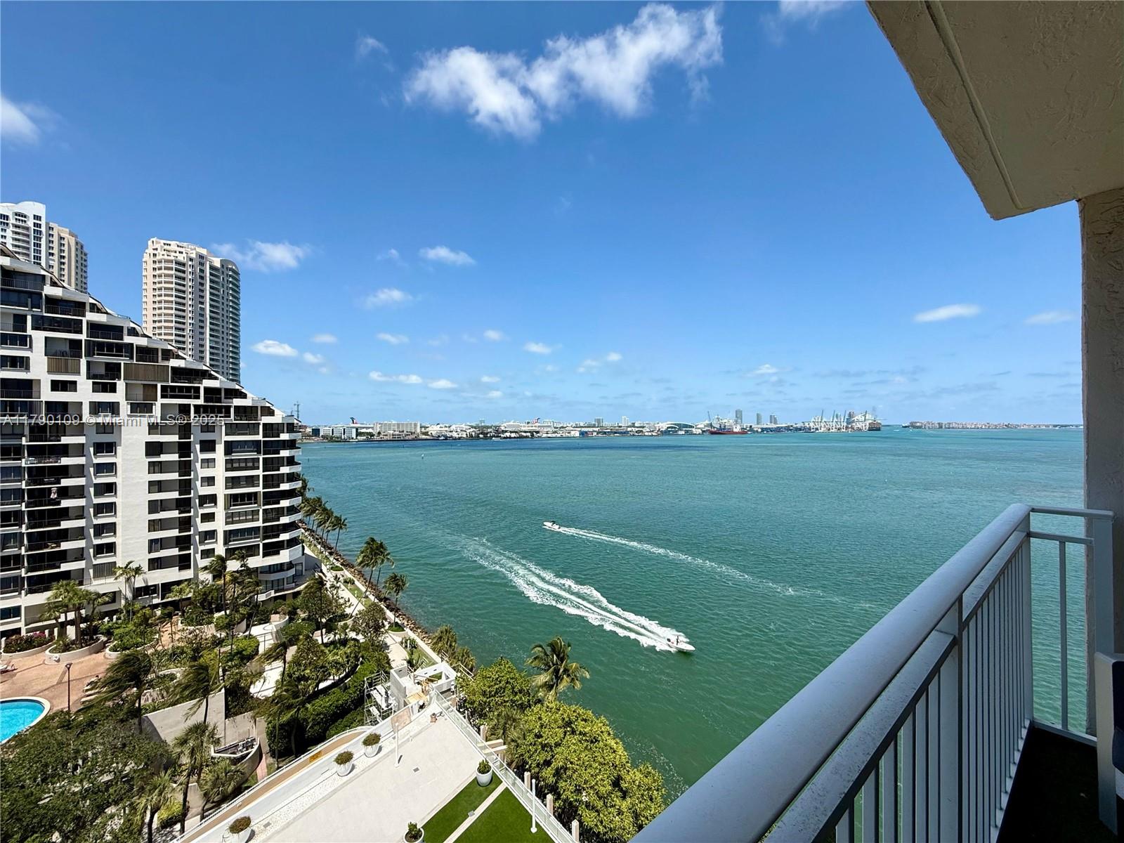 Beautiful, 100% renovated unit featuring a gorgeous open kitchen with new appliances, modern bathrooms, and one parking space. Enjoy spectacular water views from this stunning residence. The building also offers newly renovated amenities, including an incredible infinity pool, a heated spa, a social lounge with a bar, tennis and pickleball courts, a BBQ area, mini golf, a gym, and more. With 24/7 valet, security, and concierge services, convenience is at your fingertips. Located on prestigious Brickell Key, this private island boasts a scenic Bayfront walking path, park, cafés, and restaurants—perfectly blending tranquility with vibrant city living. Just steps from Brickell City Centre and premier dining destinations, this is a rare opportunity you don’t want to miss!