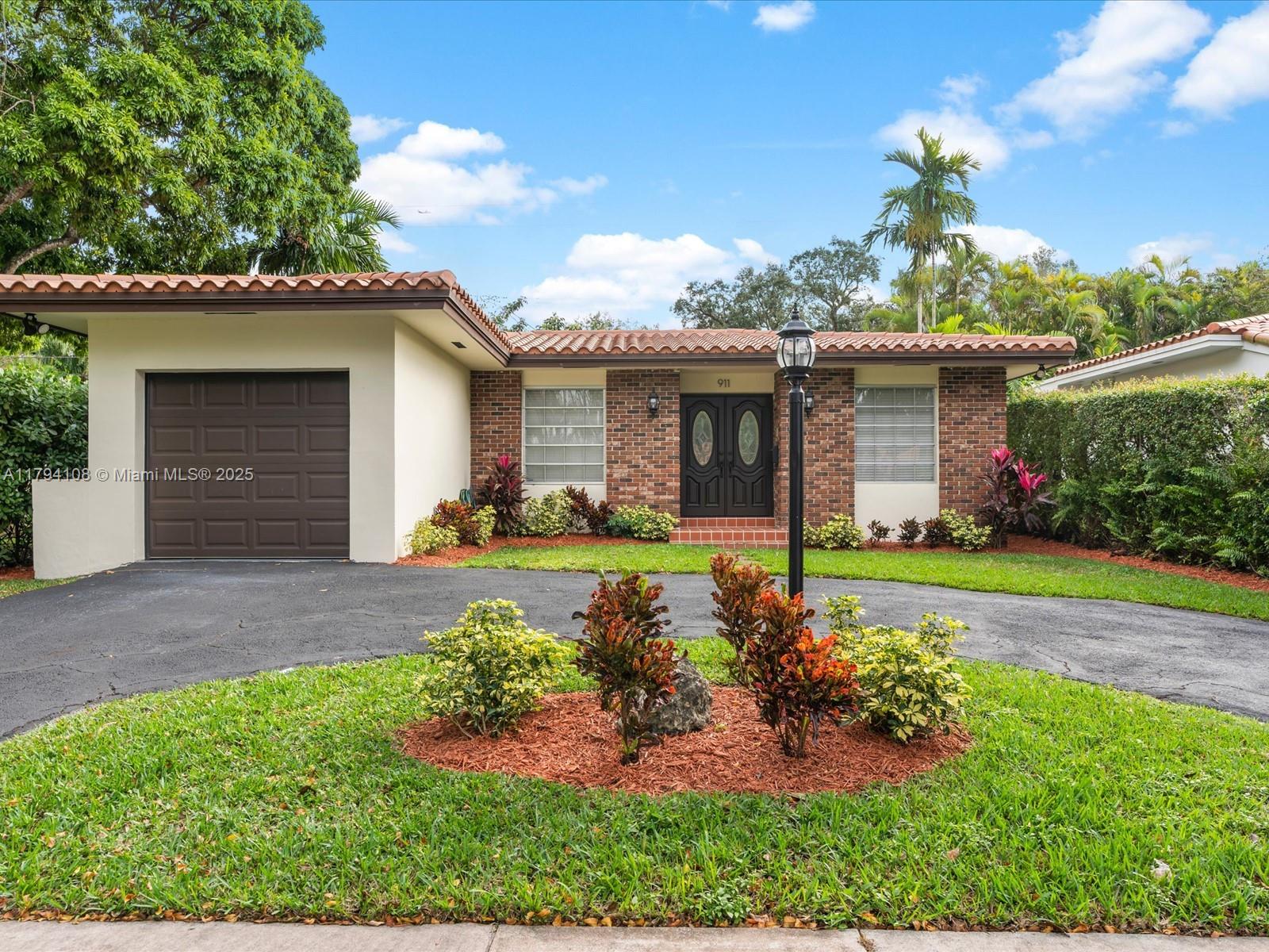 Beautifully Updated Coral Gables 3 Bedroom 2 Bath home on a lovely tree-lined, very low-traffic street! Fully remodeled with New Open Kitchen with 42" White Single Shaker Cabinets and Stainless Steel appliances! Large 1 Car Garage with Full Size Washer & Dryer! 2-Zone Rheem A/C system and Recessed lighting throughout! Family Room, Formal Living Room, Formal Dining Room and Breakfast Area! Master Bedroom with California Walk-In Closet and Marble Bathroom with spacious, Frameless glass-enclosed shower! Circular Driveway, Fenced Backyard and a Covered Patio for BBQ/Entertaining outdoors!  
BEST RENTAL IN CORAL GABLES UNDER $5,000!  Call Carlos for easy showings!