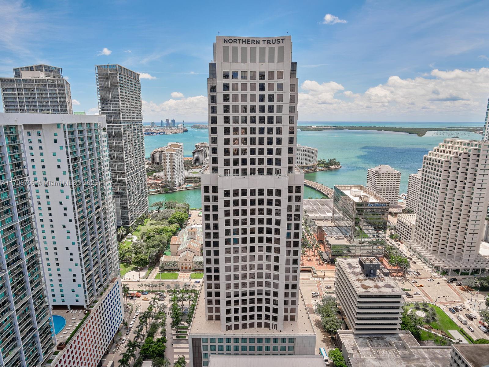 Enjoy stunning city and bay views from the 37th floor at Reach Brickell City Centre. This rare 05 line in a gray palette offers 1 bedroom, 1.5 baths, and 879 ft² of interior space. Features include Italian cabinetry by Italkraft and premium Bosch appliances. The building offers a lounge, kids’ playground, spa, fitness center, and BBQ areas. Located directly above Brickell City Centre mall, with great restaurants and shops just steps away.