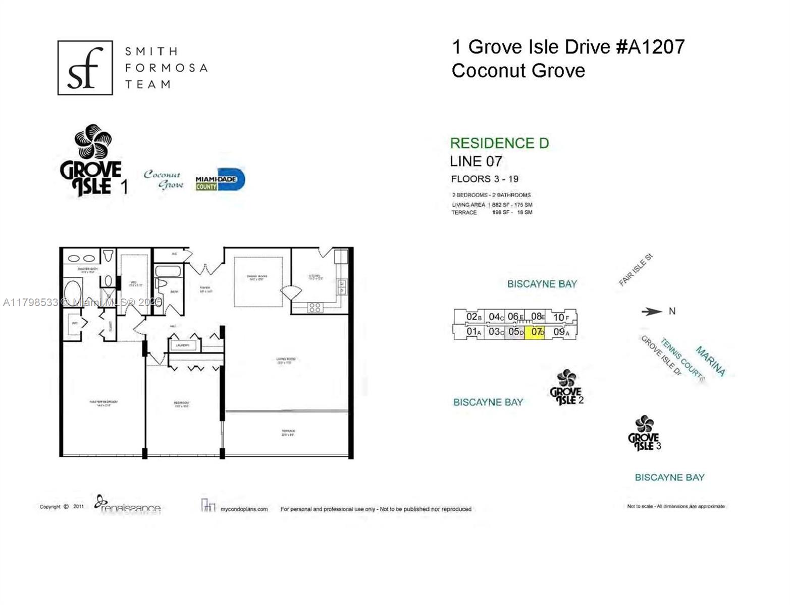 1 Grove Isle Dr #A1207, Coconut Grove, Florida image 27