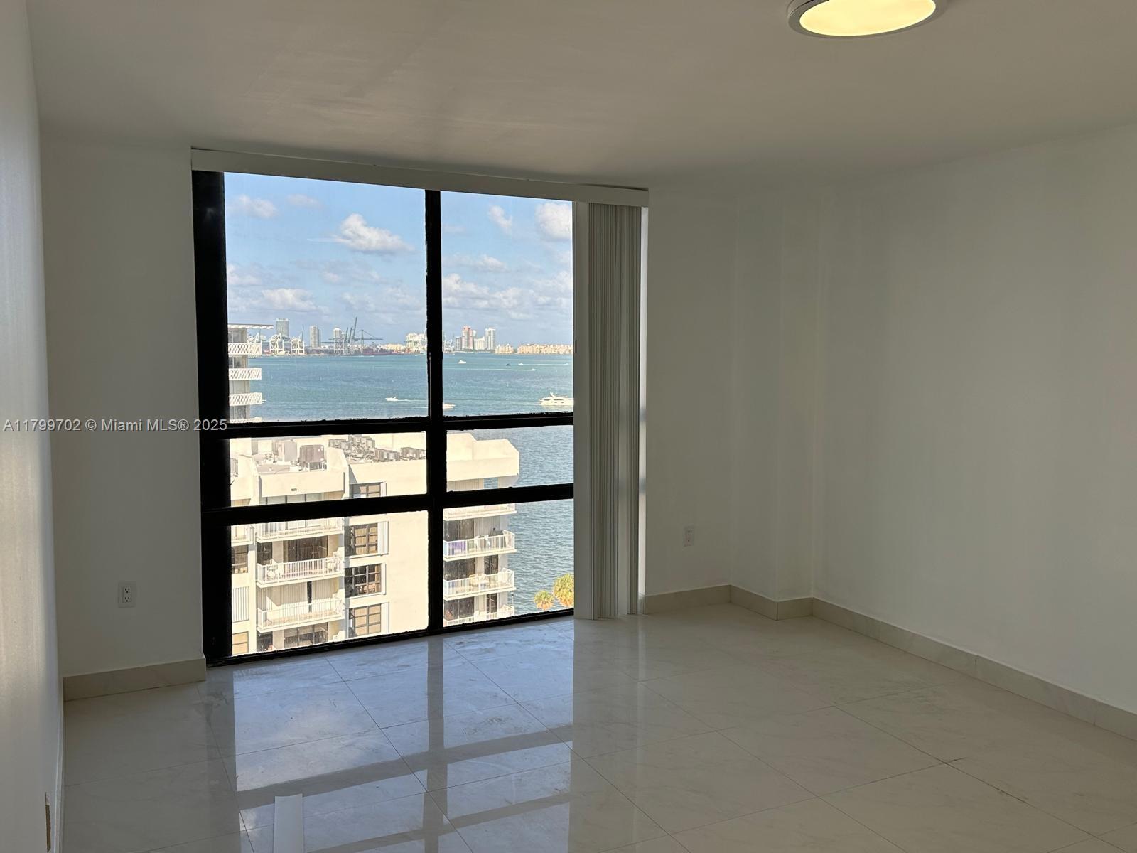 Show & Rent! Spectacular 1 bedroom 1.5 bath 900 sq ft unit at Costa Bella. Enjoy peaceful sun rises and sunsets in your deep balcony overlooking the bay.  Open kitchen concept with stainless steel appliances and W/D in unit. Amenities range from a sparkling swimming pool, tennis courts, fitness center, sauna, library, 24/7 guard gate, & more. Step directly onto Miami’s iconic Brickell Bay walking path or jog to the Key Biscayne Rickenbacker Bridge and beaches. Prime location with a short walking distance to the best shops at Brickell City Centre, restaurants and fantastic Brickell Night Life. Won't last a must see!