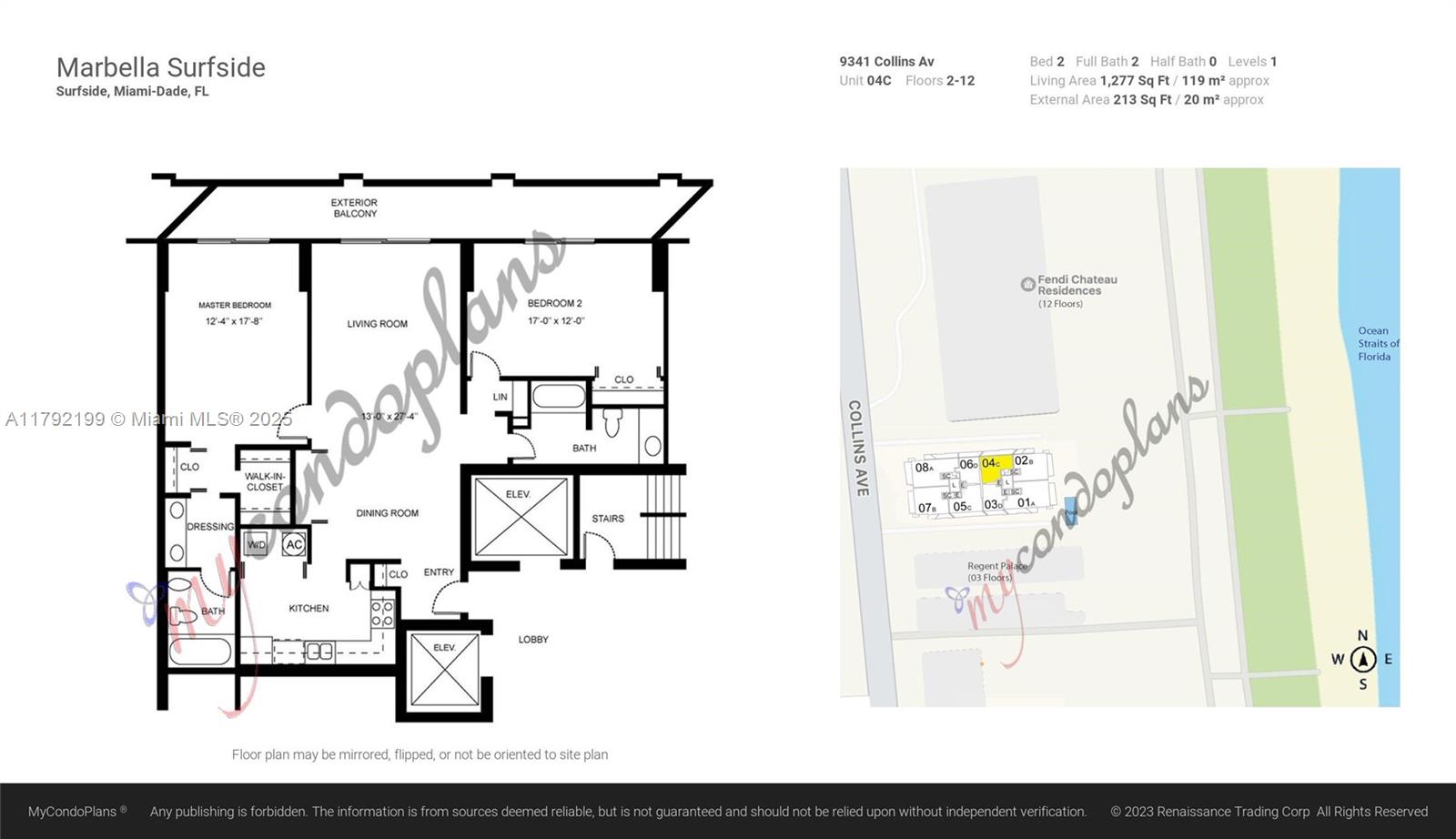9341 Collins Ave #1204, Surfside, Florida image 45