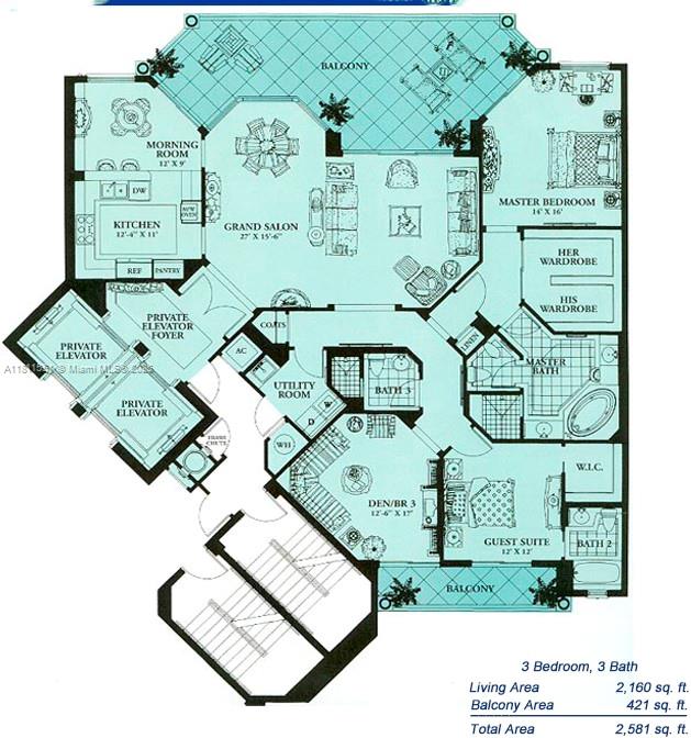 13627 Deering Bay Dr #402, Coral Gables, Florida image 42