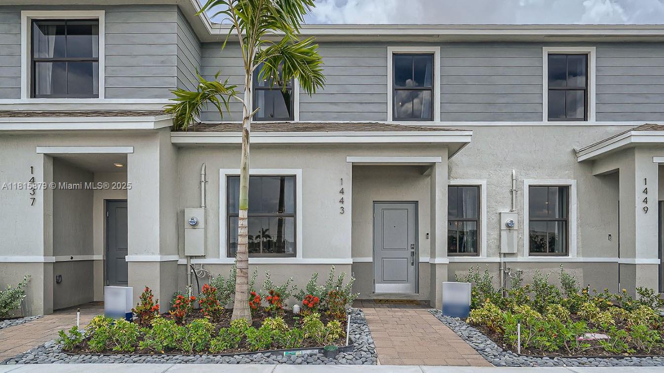 Gorgeous new construction townhome. Featuring 4 bedrooms and 3 full bathrooms, with one full bedroom and bathroom downstairs. Includes a fenced backyard, stainless steel appliances, laundry room and great amenities throughout the community. Centrally located near highways, commercial centers, schools, and entertainment.