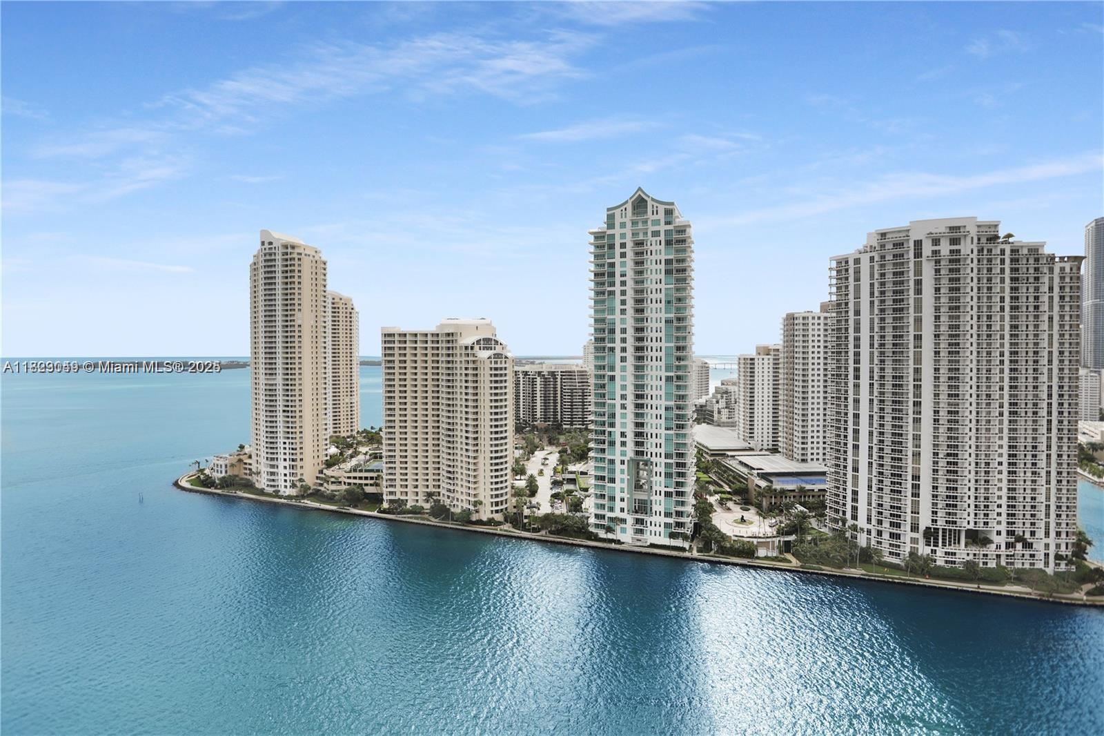 Discover urban luxury in this 3-bed, 2-bath, condo in Downtown Miami.  Italian kitchen cabinets and granite countertops. Condo comes with electric stove, refrigerator, microwave, dishwater, washer and dryer.  Unit has direct water views of Biscayne Bay and Miami River.  Building includes 2 swimming pools, 2 gyms, 2 party rooms, jacuzzie, cafe, 24 hours security, wallet concierge and 2 parking space assigned.  Centrally located with minutes to Brickell, Downtown, South Beach, Coconut Grove, Coral Gables, and Miami International Airport.  The 2 swimmings pools are under renovations and should be ready by September 2025.  The true highlight of this unit is the breathtaking views.  Available to move July 1st, 2025.  Renters' insurance policy is required.