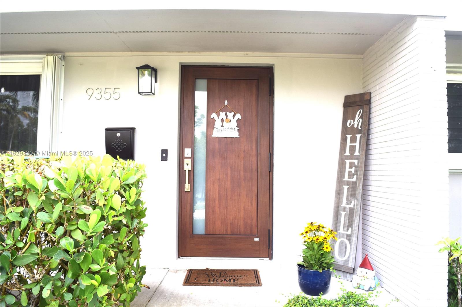 Uniquely upgraded 3/2 home with 2 car garage in Palmetto Bay.  The many updates include a new kitchen with extra large peninsula, new wood look tile flooring throughout the house, impact windows and doors with accordion shutters, new bathroom with LED light mirror, updated custom closets, and zebra blinds. The home boasts an extra large yard 10,500 square feet, lush landscaping, new shed and garden. A 288 square foot screened patio is perfect for outdoor family living, including meals and fun family time. The 486 sq. ft., 2-car garage has plenty of storage space. "A" rated public schools: Perrine Elementary, Southwood Middle, and Miami Palmetto High.  Walking distance to Palmetto Park with a walking trail and multiple team sports.  Ample restaurants and amenities nearby.