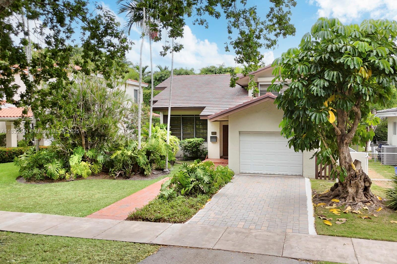 Hard to find 4-bedroom 3-bathroom 2-story  house built in the late 70's with wood vaulted ceilings on a great street in the heart of Coral Gables steps from the University of Miami.  Flat tile roof, newer driveway pavers, rolladen shutters for all windows and doors, hurricane impact garage door, and more!  Fabulous "walk-to-everything" central location.  Original owner has lovingly cared for and maintained the home.  Flood zone "X" (no flood insurance required) on high dry land.  HURRY!
