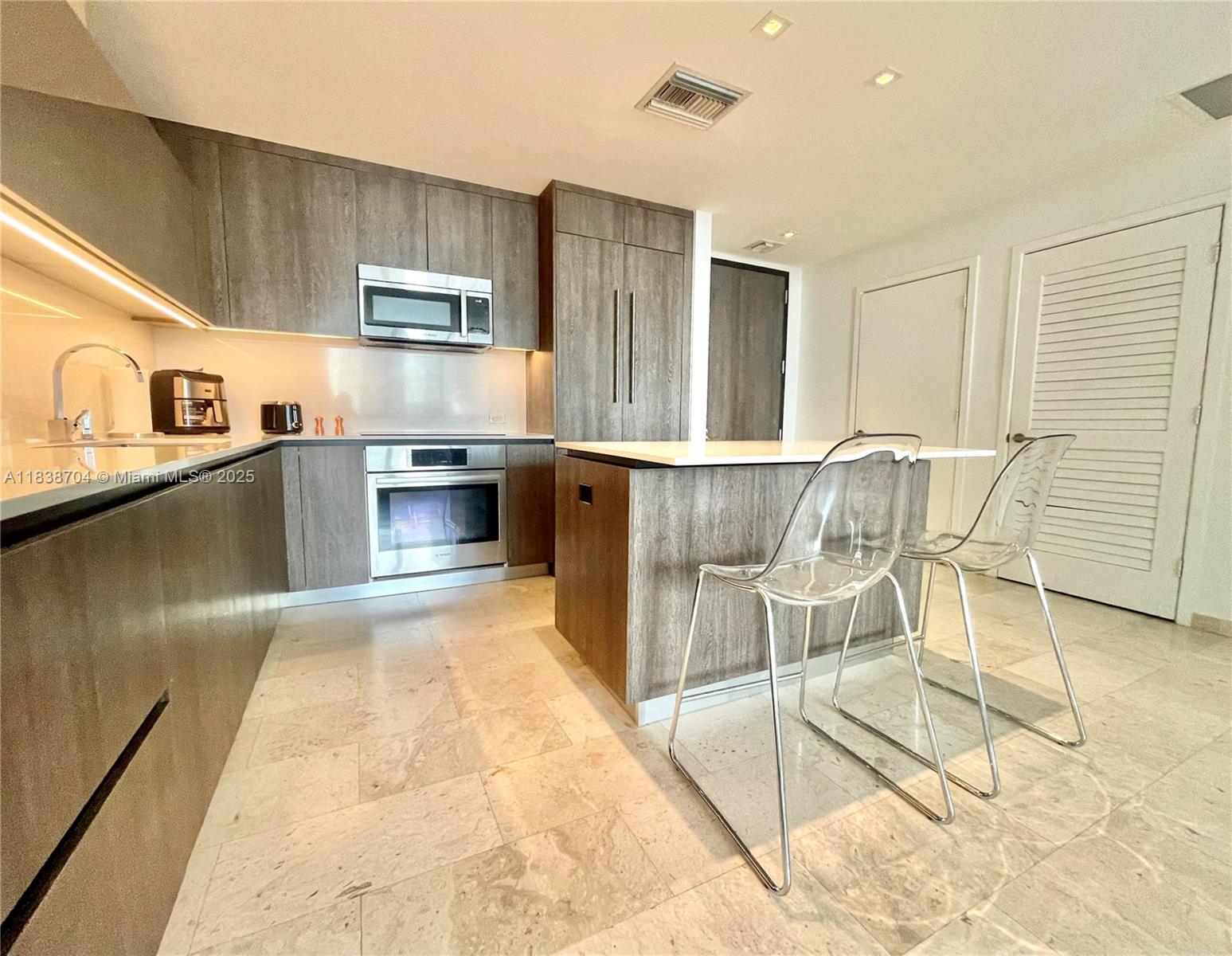 Located in the heart of Brickell this stunning 2bed/2bath apartment offers the modern lifestyle you’ve always dreamed. Brickell City Center Rise a luxury building, surrounds you with the best that Miami has to offer, just steps away from top restaurants, shops, and entertainment. This residence features floor-to-ceiling impact windows, an Italian kitchen & bath cabinetry with quartz countertops, Bosch SS appliances, and a large walk-in closet. The spacious and bright living areas, along with a private balcony, provide breathtaking views. Enjoy amazing amenities, including a resort-style pool, BBQ area, state-of-the-art gym, children’s playroom, and social spaces perfect for relaxing or entertaining guests. Don’t miss this opportunity to live in one of Miami’s most exclusive areas