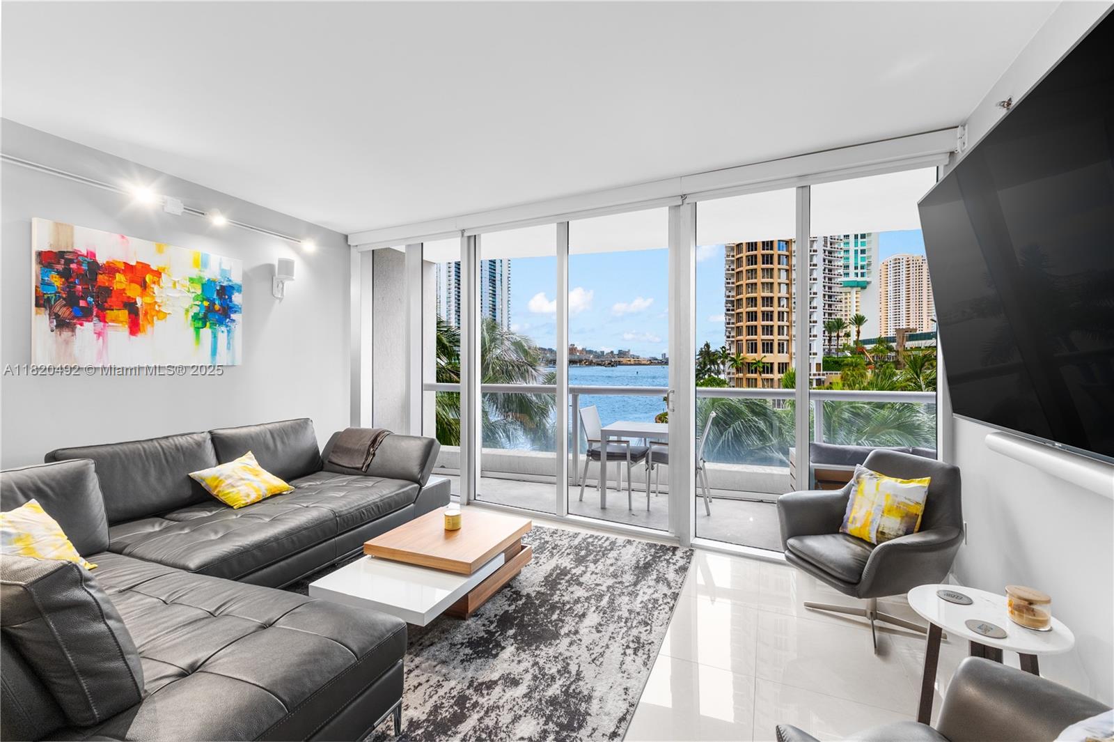 Protect your Condo Investment - with Waterview Condos becoming very rare in Miami’s Brickell Financial District, Buy yourself a Condo with Unobstructed Water Views!
This rare Bayliner unit offers a private entrance for ultimate exclusivity. Enjoy views of the bay & Miami River with dolphins and manatees drifting by your private balcony.  Faeturing impeccable porcelain floors, European kitchen, upgraded bathroom w/ double sinks, motorized window shades, a new sound & lighting system thorough.
Relax at Icon's famous lap pool, the ample lounges and beautiful bay views. Enjoy on-site dining at three restaurants, spectacular spa & fitness facilities for resort-style living. All this, within walking distance to the heart of Brickell City Centre, Downtown Miami, and easy access to the beach.