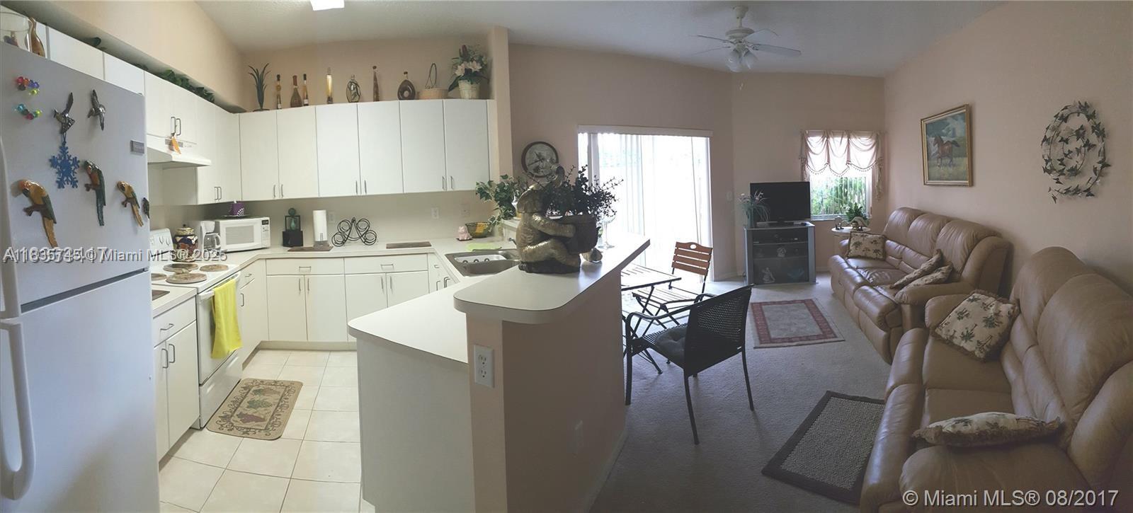 3/2 townhome in gated community of Towngate at Keys Gate!  Fenced in back yard.  2 parking spaces.  Internet & cable TV included.  Community also includes pool, playground, 24 hour roving security, pickleball & tennis courts and common area maintenance.  Owner requires first month's rent and 2 months security deposit, application, full credit and background reports and two months of paystubs.