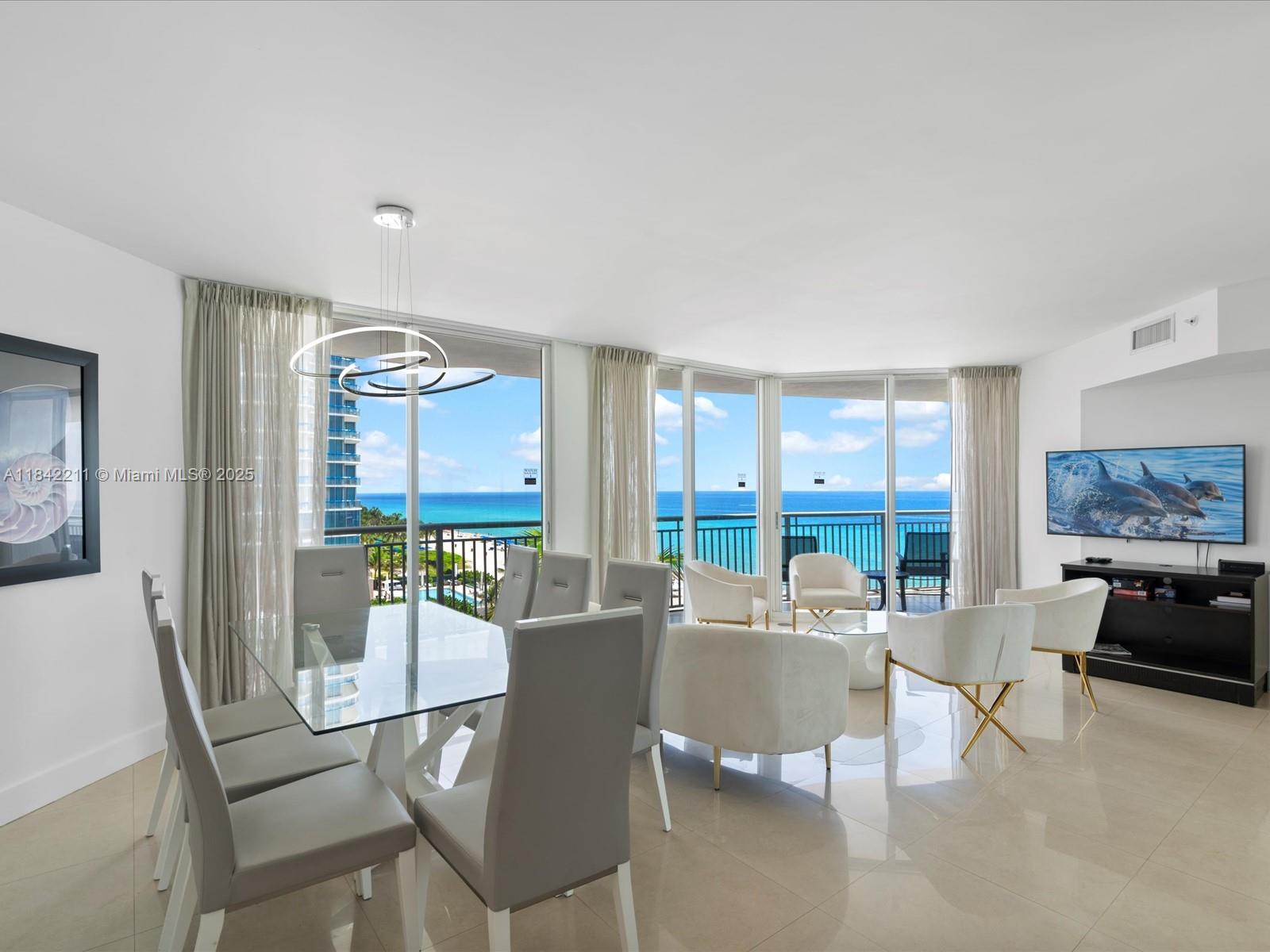 Own a slice of paradise with this 3-bed, 3-bath condo boasting direct ocean views in a premier beachfront tower in vibrant Sunny Isles Beach. This turnkey, fully furnished gem offers ultimate convenience and an amazing investment opportunity. Nestled in the prestigious Ocean Point Beach Club, managed by DoubleTree Hilton, enjoy world-class amenities: a dazzling pool, jacuzzi, top-tier fitness center, on-site restaurant, bar, business center, concierge, and beauty salon. Ideal as a luxurious vacation retreat or high-yield investment, this property has it all. The all-inclusive maintenance fee covers electricity, Wi-Fi, cable, and water for a seamless lifestyle. Don’t miss this rare opportunity to own in one of Sunny Isles Beach’s most coveted locations and to generate income