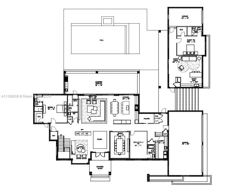 12505 Vista Ln, Pinecrest, FL 33156, 7 Bedrooms Bedrooms, ,8 BathroomsBathrooms,Residential,For Sale,Vista Ln,A11155939