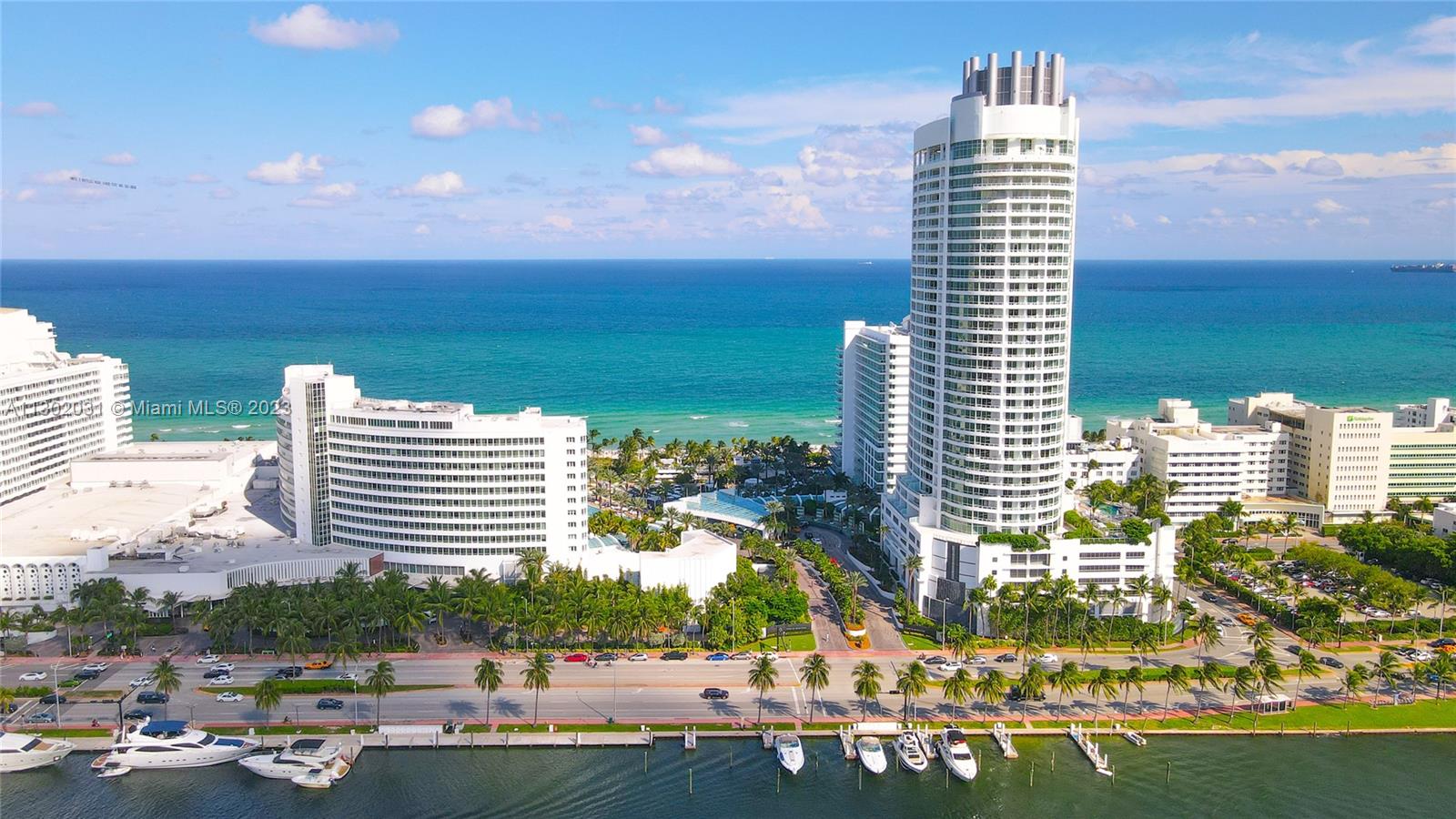 Enjoy full service, vacation-style living in this newly remodeled furnished turnkey corner unit at the Fontainebleau II / Tresor. Offering floor to ceiling glass windows, 2 private balconies, spacious living room with sleeper sofa, open kitchen layout, king bed in master bedroom with walk in closet, washer/dryer & more. Enroll in hotel rental program & receive income while away! The Fontainebleau Resort offers luxury amenities on 22 oceanfront acres including award-winning restaurants, LIV night club, Lapis spa & state-of-the-art fitness center. Maintenance includes: AC, local calls, electricity, valet + daily free breakfast in the owners lounge. Click the virtual tour link to see video of property.