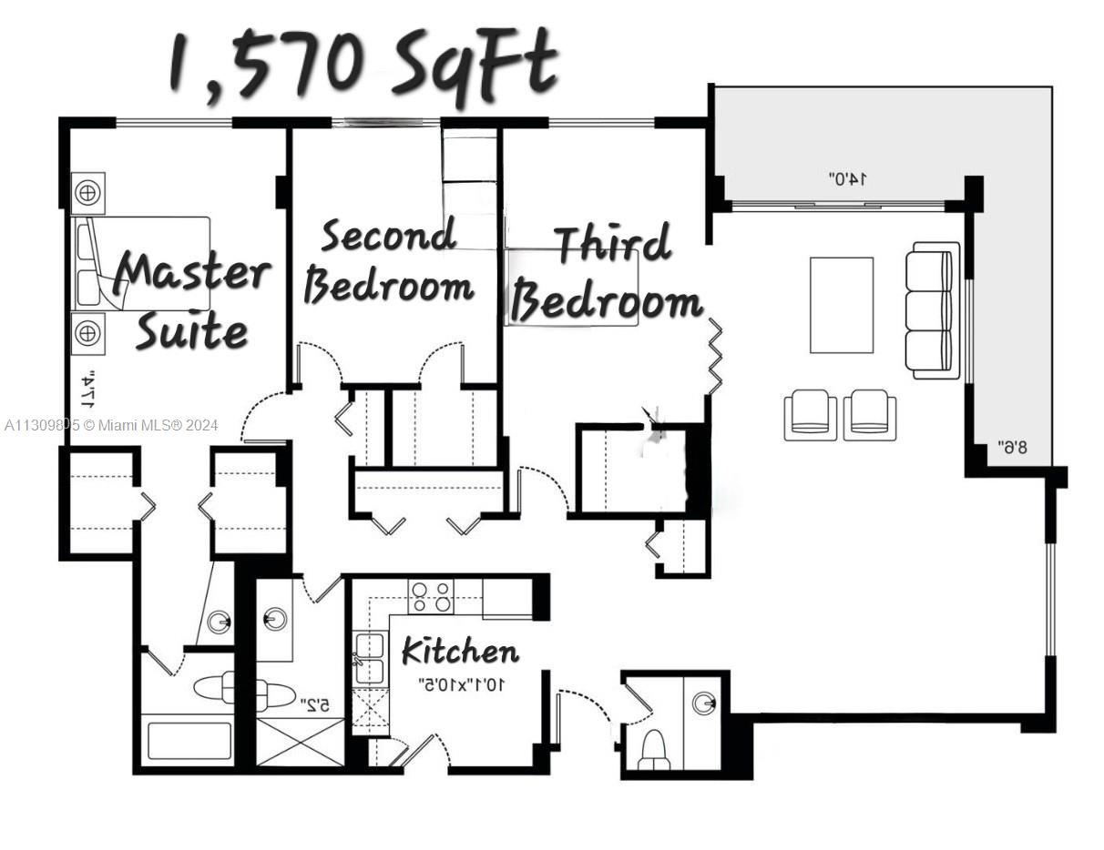 Real 3 Bedrooms