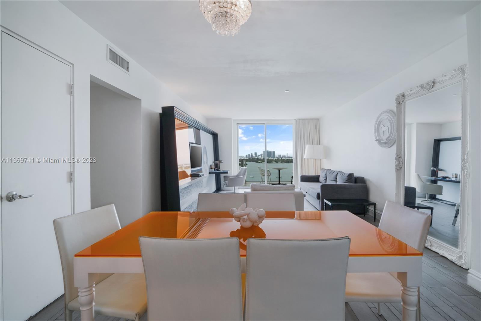 Repriced 1000 of  $$ below comps to sell fast! Great Deal. Spectacular 2Bed/2Bath residence at the newly renovated Mondrian Hotel in South Beach! Spectacular views of the bay, Downtown Miami, and of course Star Island. The unit features very bright spaces, ceramic flooring, a separate kitchen space, and spectacular views from every room, and it was designed and furnished by Marcel Wanders. Onsite facilities include a gorgeous pool, restaurants, a gym, and much more. This unit is NOT currently in the hotel program.