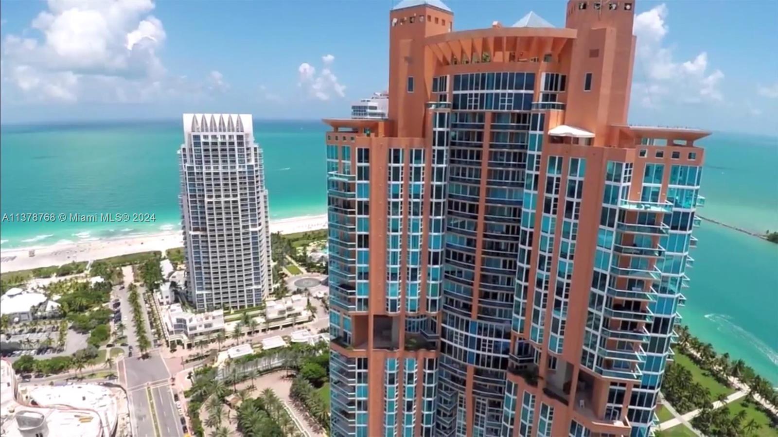 Miami Beach Direct Water views, rarely available 01 line at PORTOFINO TOWERS. Partially Furnished or avail. unfurnished. Amazing views, Sunrise and Sunset with Miami Skyline. Very exclusive building on South of Fifth, just steps from the Beach. Great service, concierge, security, shipping and receiving, valet parking and an outstanding GYM with 360 views of Miami !! Newly renovated Lobby and state of the art elevators. No short term please!