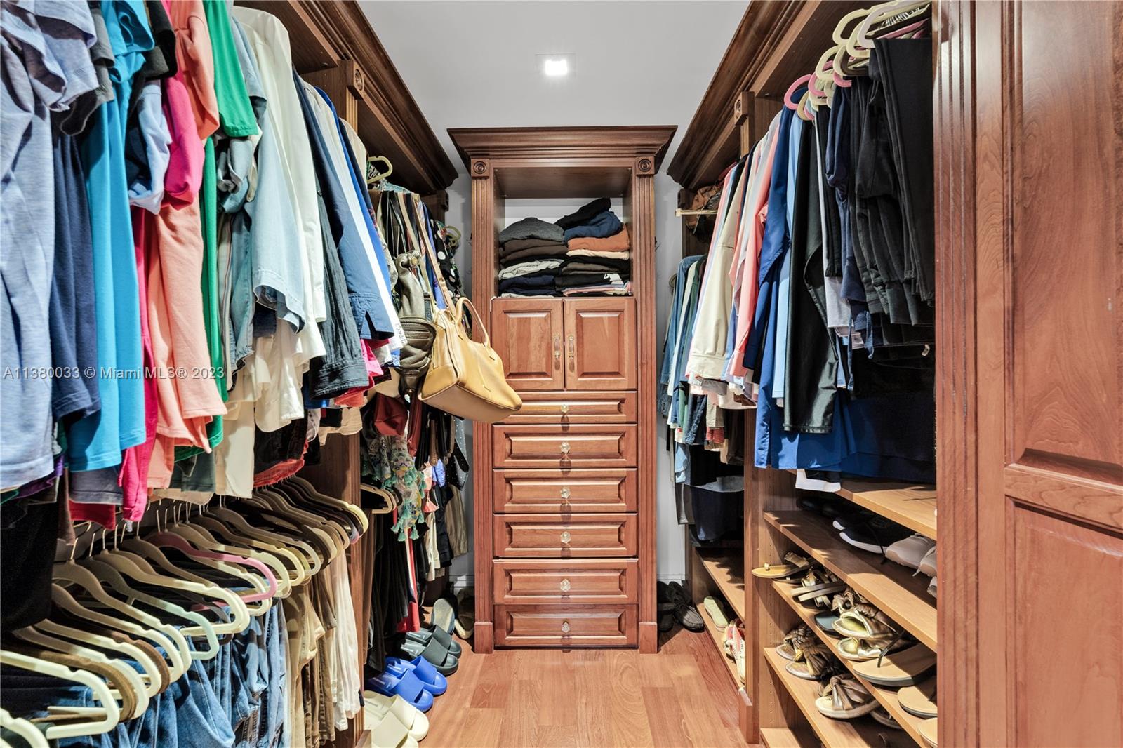 Master his walking closet