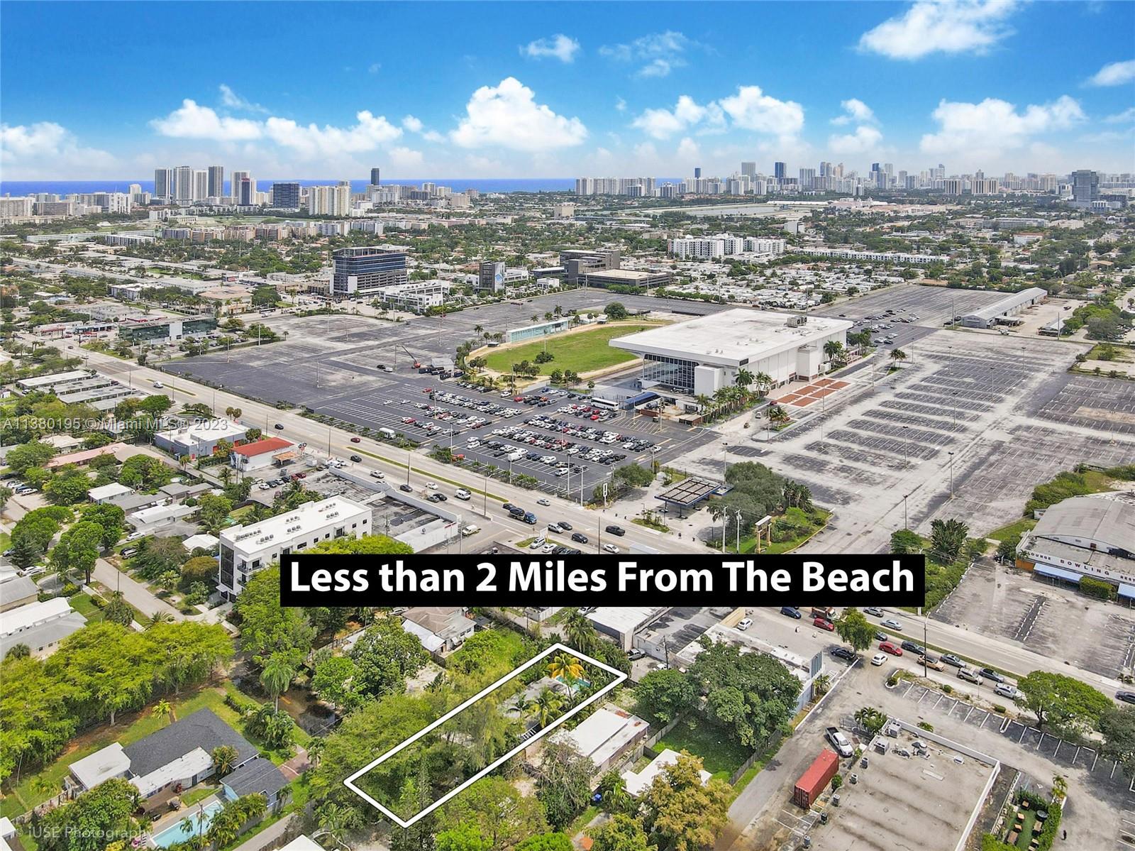 minutes from the Beach