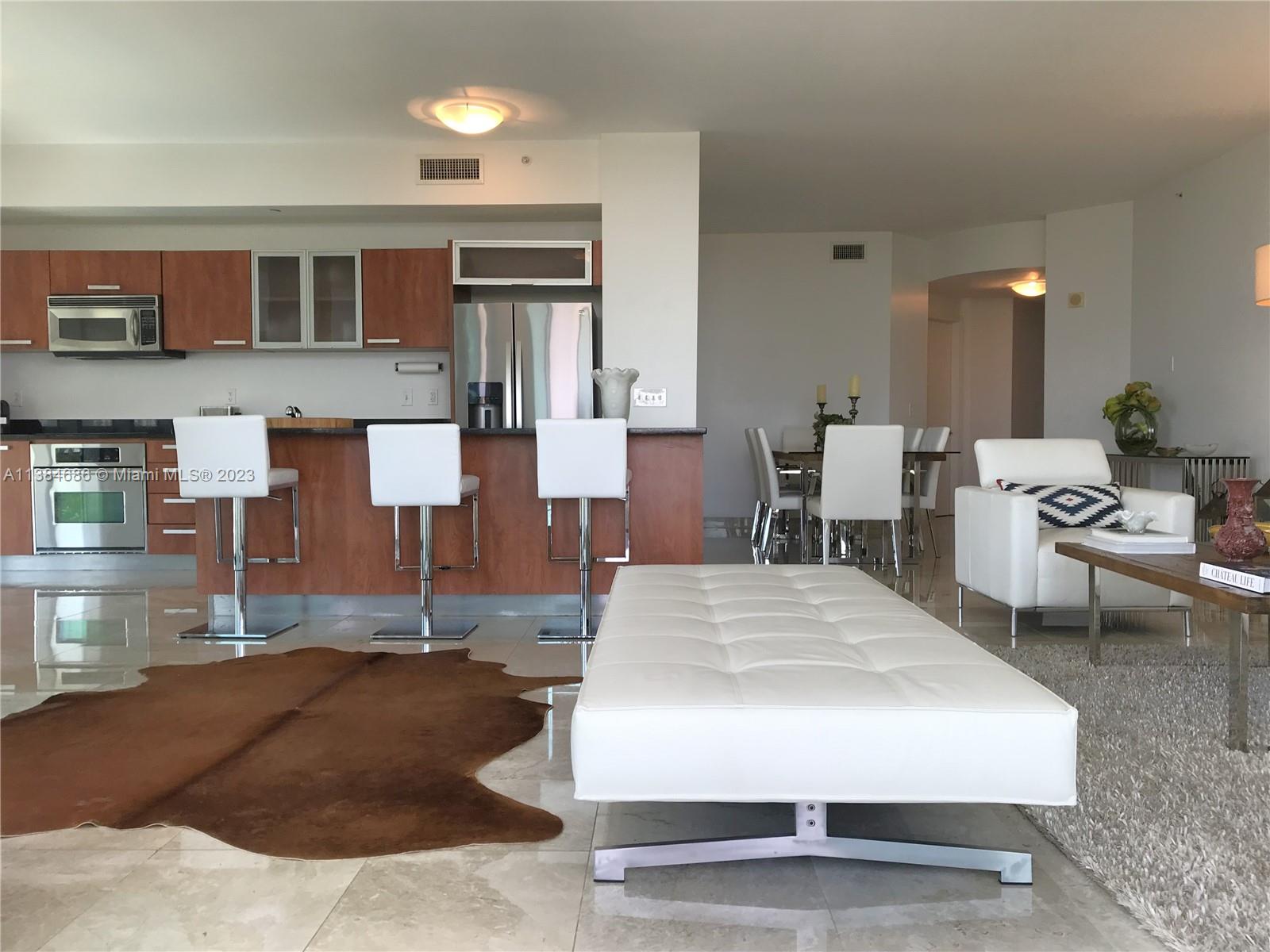 Kitchen, Living & Dining