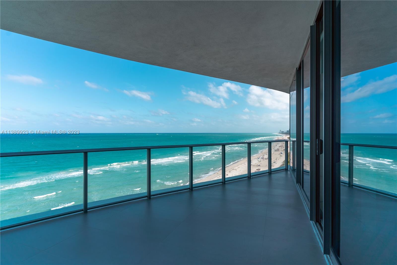 Imagine waking up to the sound of waves crashing on the shore, you are living the dream in this luxury beachfront condo at the Ritz-Carlton Residences in Sunny Isles Beach. This stunning 3-bedroom + den condo features a spacious flow-thru floor plan. Enjoy unobstructed ocean views as well as scenic Intracoastal and Miami skyline views. A private elevator takes you to almost 2,500 square feet of living area with 10-foot ceilings, an Italian-designed kitchen fully equipped with Gaggenau appliances, Caesarstone quartz countertops, a wine cooler, and a built-in cappuccino maker. Enjoy exceptional amenities including a 24-hour concierge, gym and spa, sunrise and sunset pools, 250 linear feet of beach, restaurant and beach garden, kid's club, and a breathtaking 33rd-floor Club level.