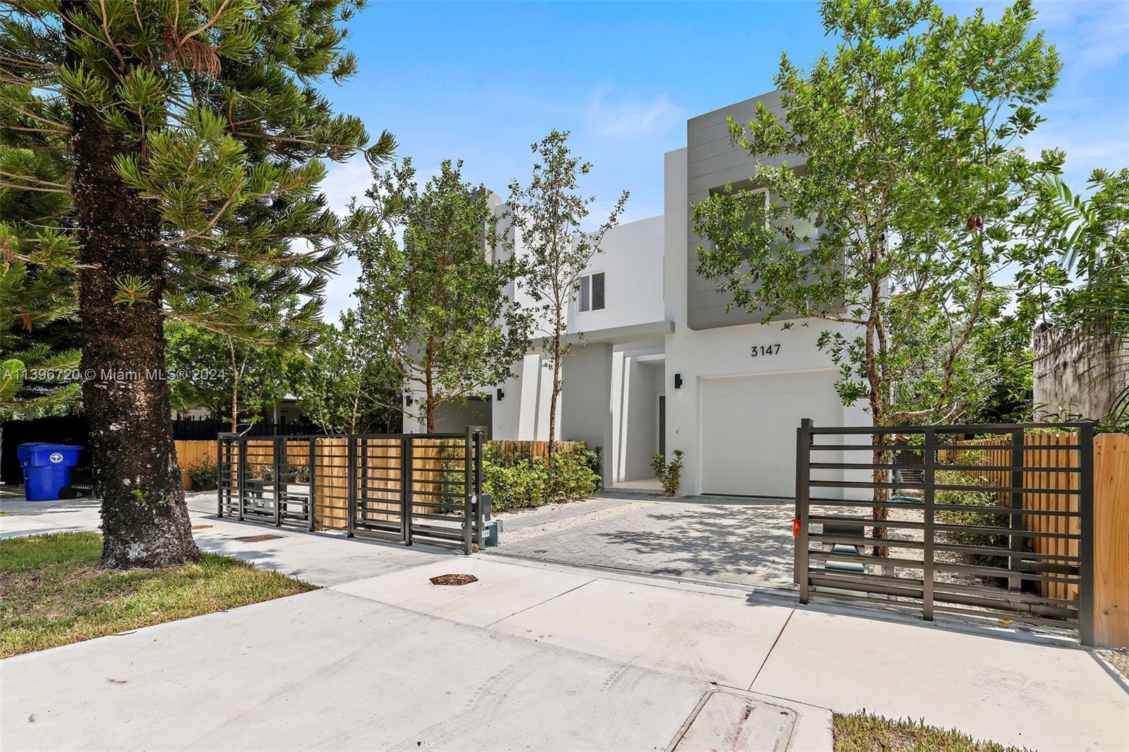 Spectacular Brand New Construction in Coconut Grove.  This home has 4 Bedrooms and 4 Baths with 1 car garage, tile floors, high ceilings, a modern kitchen, quartz countertops, Sub-Zero, and Wolf Appliances. 2nd floor Laundry closet on the 2nd floor.  The patio has a covered terrace, and the pool is great for entertaining. 
Call the listing agent for showing instructions.