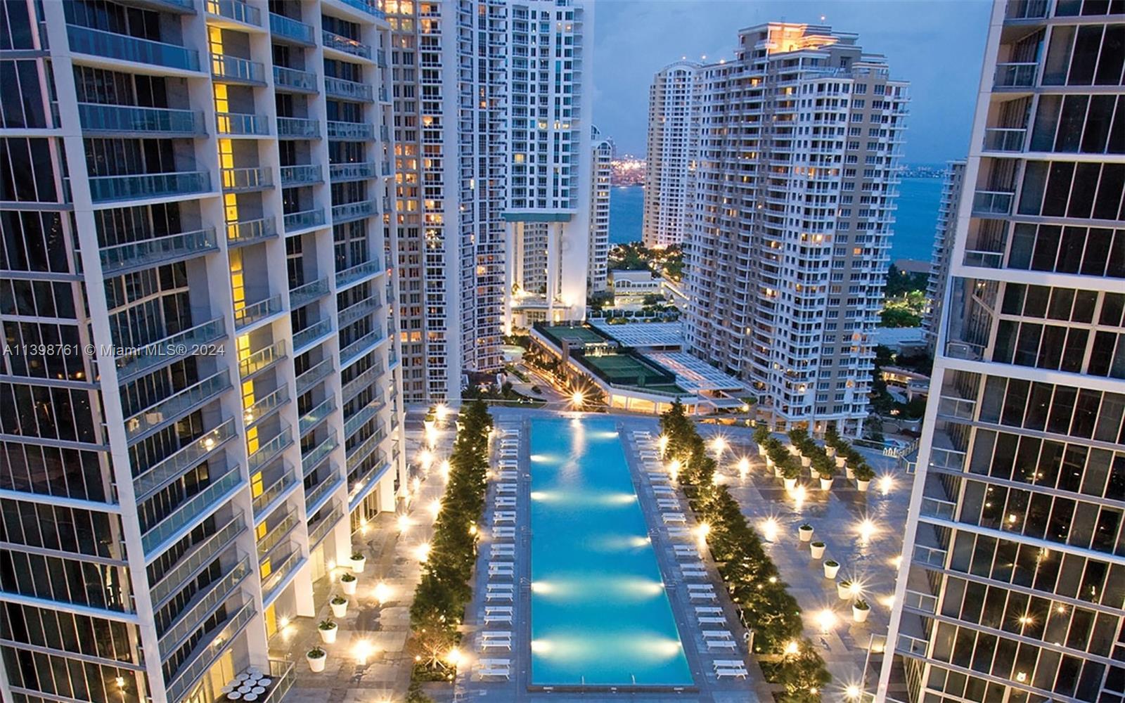 Stunning fully furnished apartment with breathtaking bay views in the prestigious W Hotel tower in Miami's Brickell Financial District. Enjoy an exclusive lifestyle within walking distance of fabulous restaurants and the Brickell City Center. This low-maintenance property features incredible amenities including a spa, bar, business center, cabanas, fitness room, pool, sauna, and more. Ideal for investment with a property management contract for short-term rentals. This property can be rented multiple times per year, offering the flexibility of both short and long-term leases. Live the luxury lifestyle you deserve in this exceptional residence.