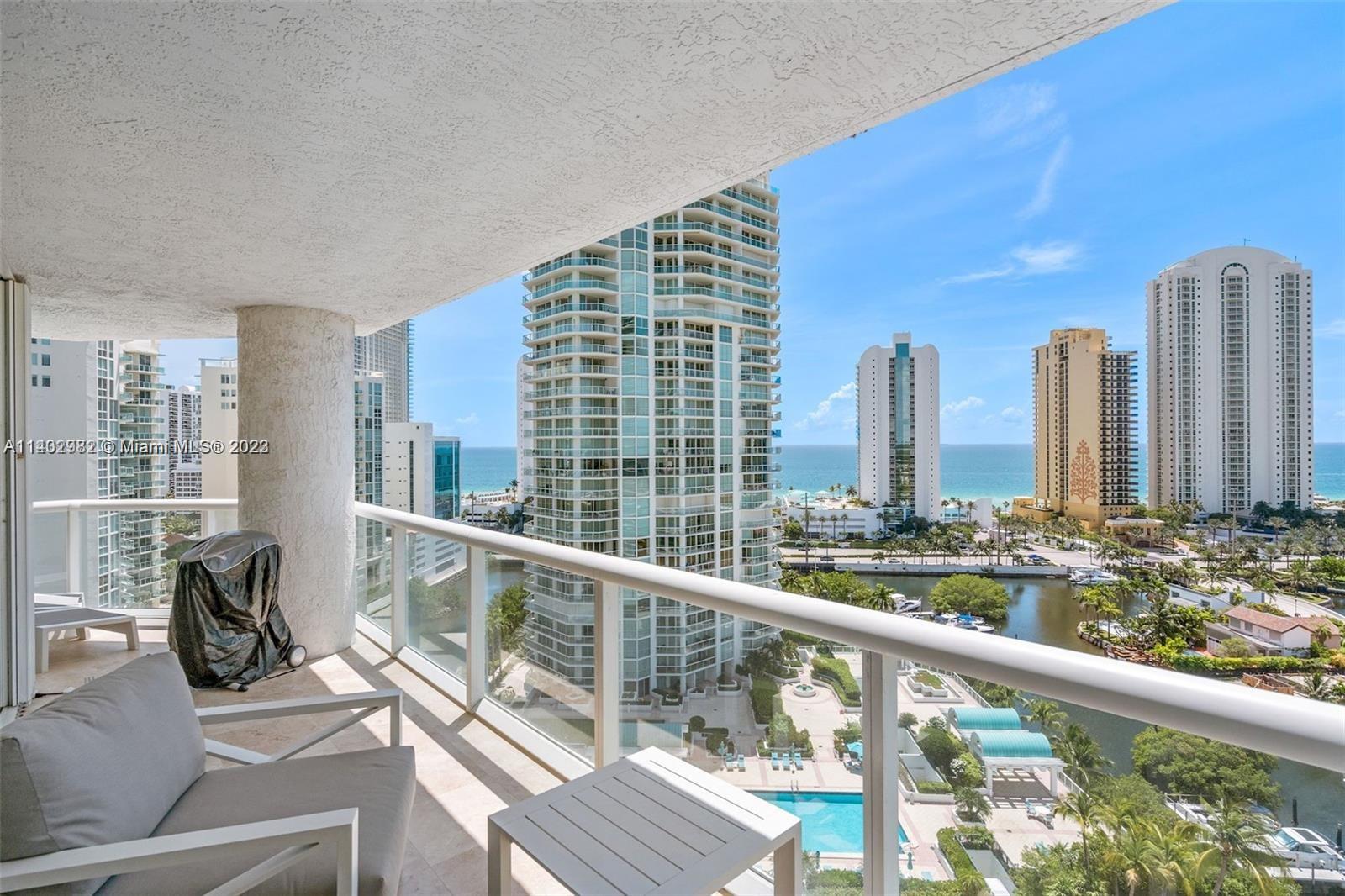 Amazing Unit looking brand new at Oceania V building. Most desirable layout of the building, 2 Bedroom/2 Baths split unit, and separated dining room area. Enjoy the breathtaking taking views from both, Ocean and Sunny Isles famous skyline. Marble floor in social areas, new carpet on bedrooms, Italian kitchen cabinets with kitchen Aid appliance. One parking space covered comes with the deed. The Oceania condo counts with two pools, a racquetball court. Tennis court ,beach services .Complex has a marina and beach access with a 5 star Hotel services and much more... Easy to show it won't last.