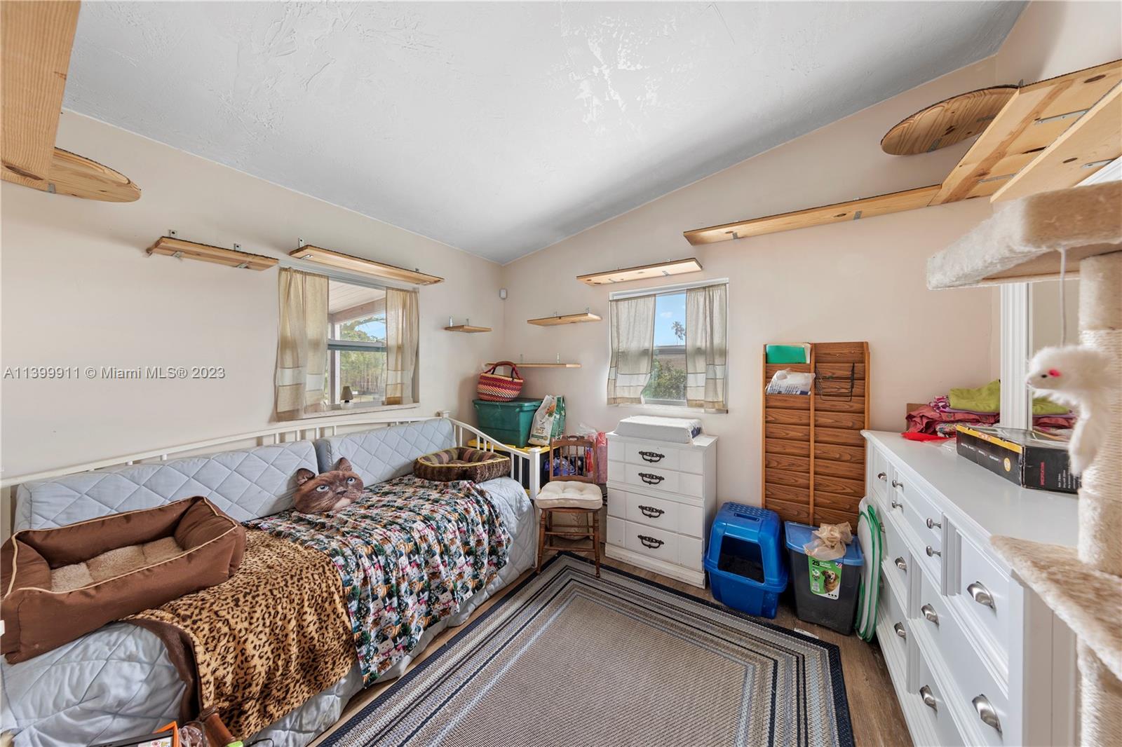 currently used for the guard cats.