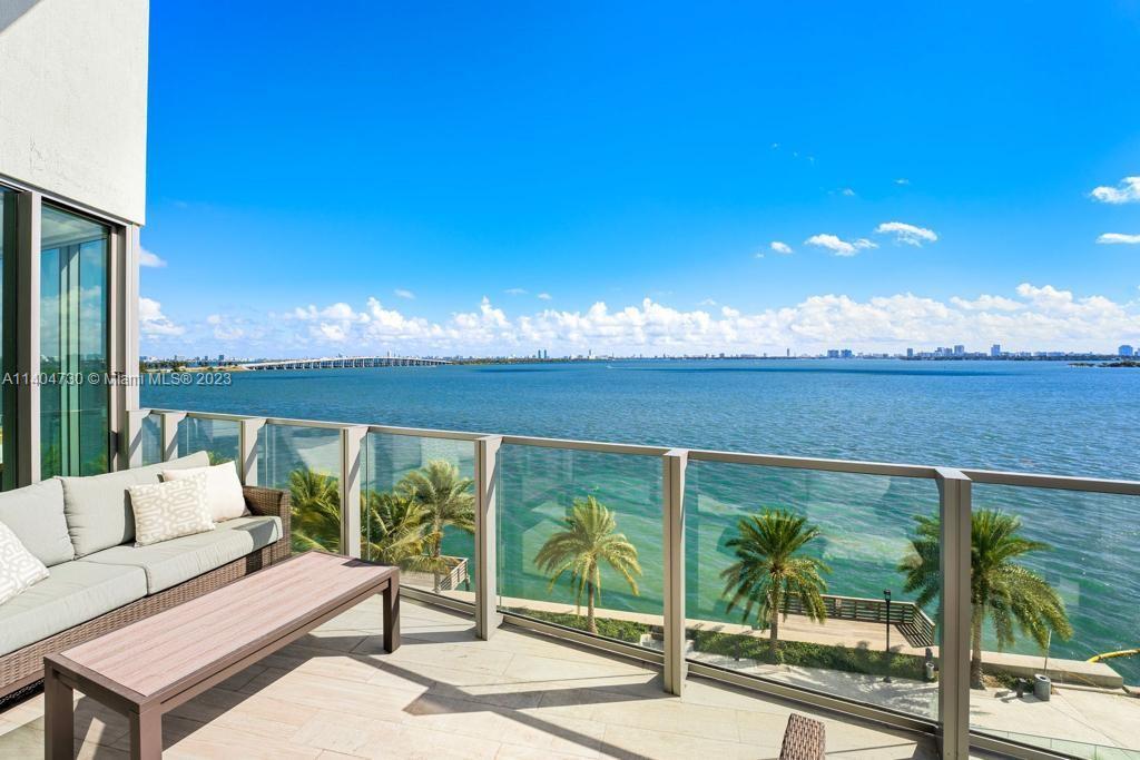 THE BEST PRICED 5-BEDROOM UNIT WITH A PERFECT WATER VIEW IN MIAMI! A one-of-a-kind apartment with a private elevator on the 4th floor and southern corner of Biscayne Beach Condominium with a total of 4,146 SF under AC and 80 linear feet of living space facing directly to the bay. Aside from the most spectacular views you can think of, this unit offers 5-bedrooms with very generous closets, 5.5 bathrooms and an independent laundry room. In addition, the unit has 2 balconies overlooking the bay. Master bedroom has a sensational and oversized walking closet and sitting area. Integrated chef's kitchen with top-of-the-line appliances. In all of Miami it is impossible to get this much space with a perfect water view at such a competitive price. Simply impossible!