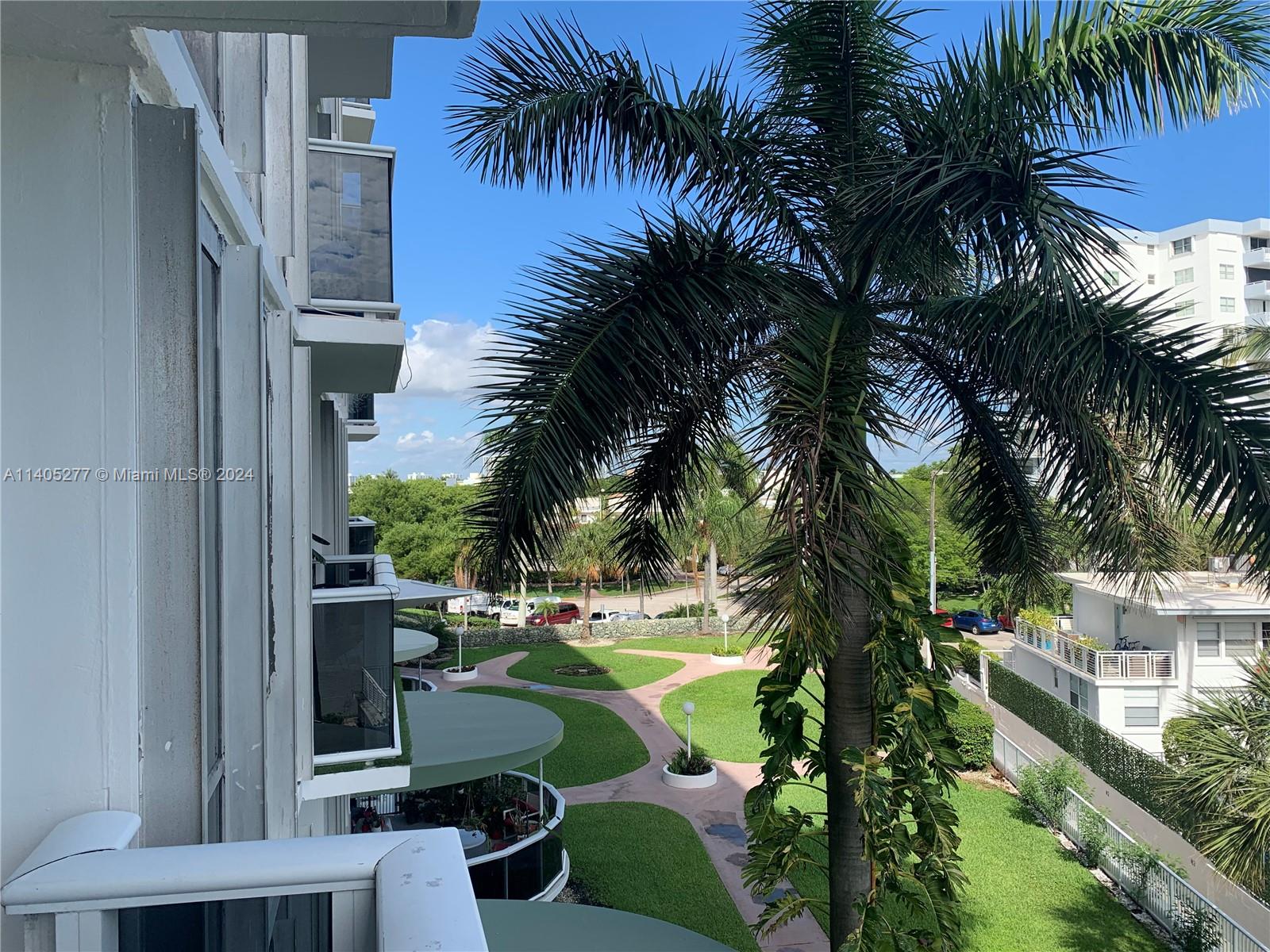 Left Side View from Balcony