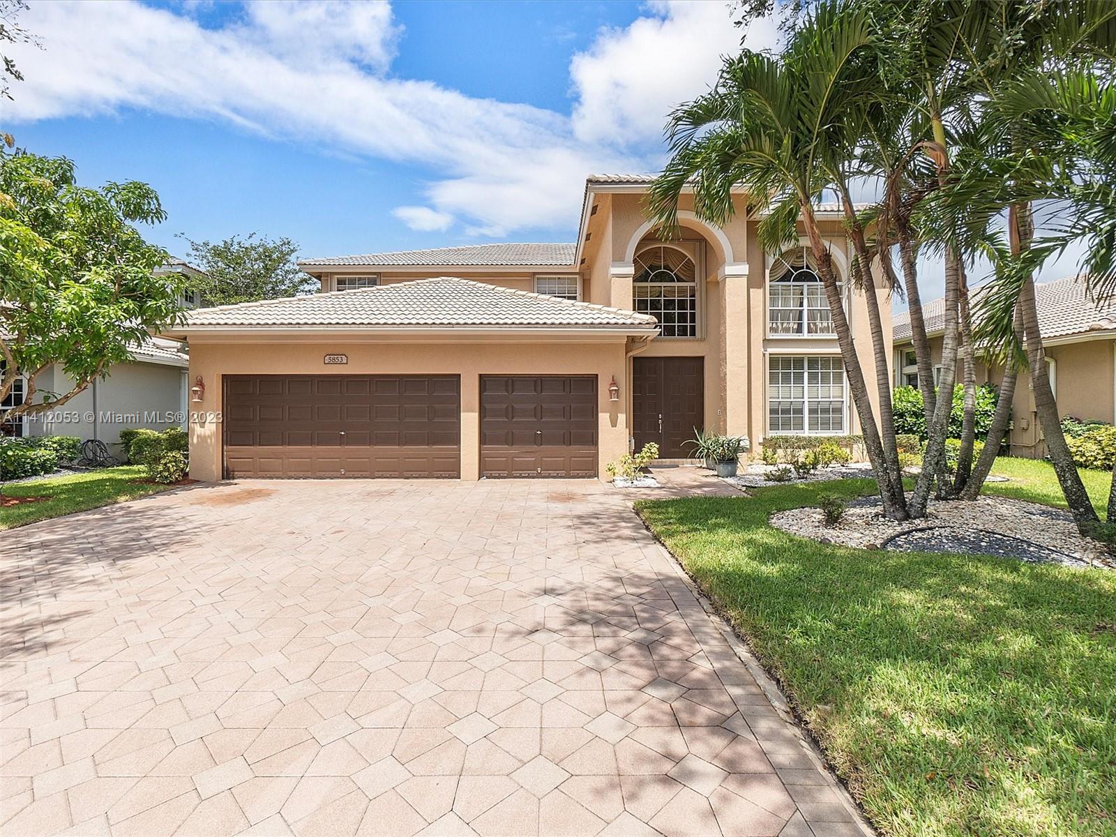 5853 NW 54th Cir, Coral Springs, Florida 33067, 4 Bedrooms Bedrooms, ,3 BathroomsBathrooms,Residential,For Sale,5853 NW 54th Cir,A11412053