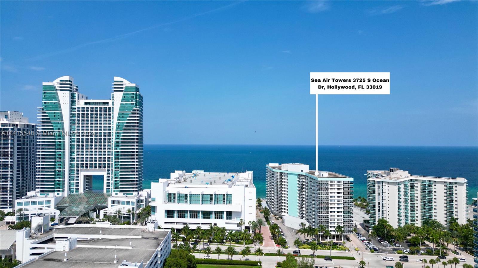 3725 S Ocean Dr #827 For Sale A11415548, FL