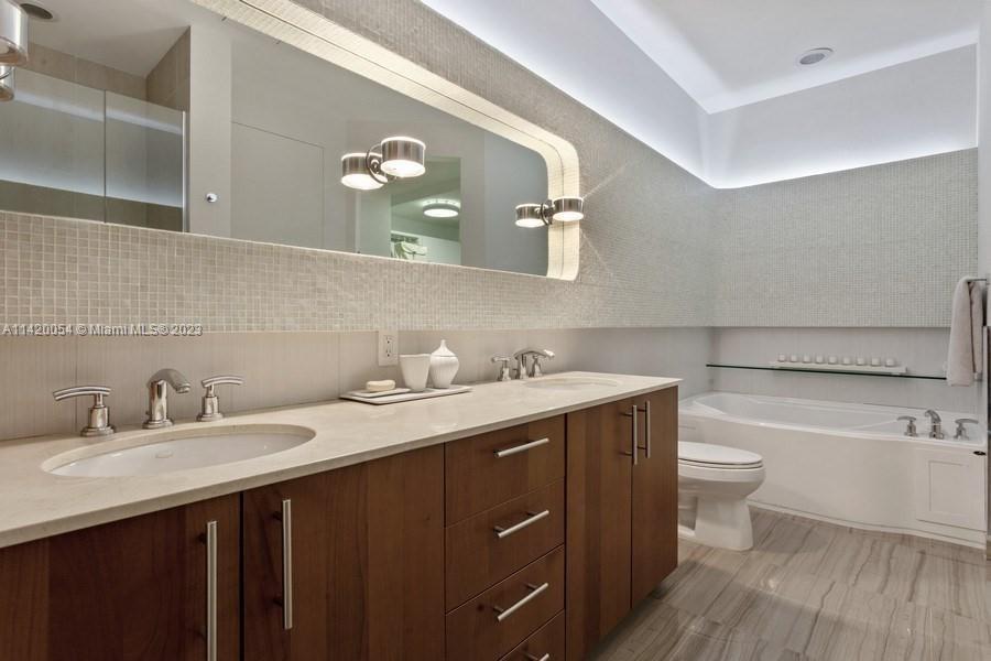 Master bathroom