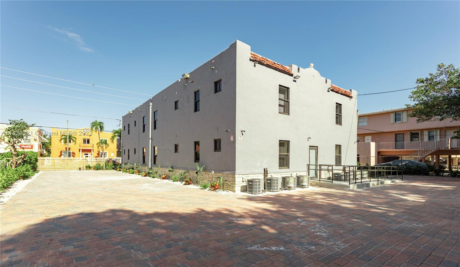 Front of Structure