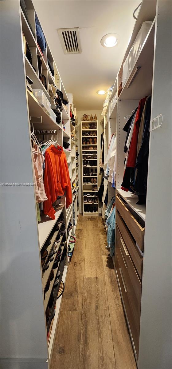 Master bedroom closet