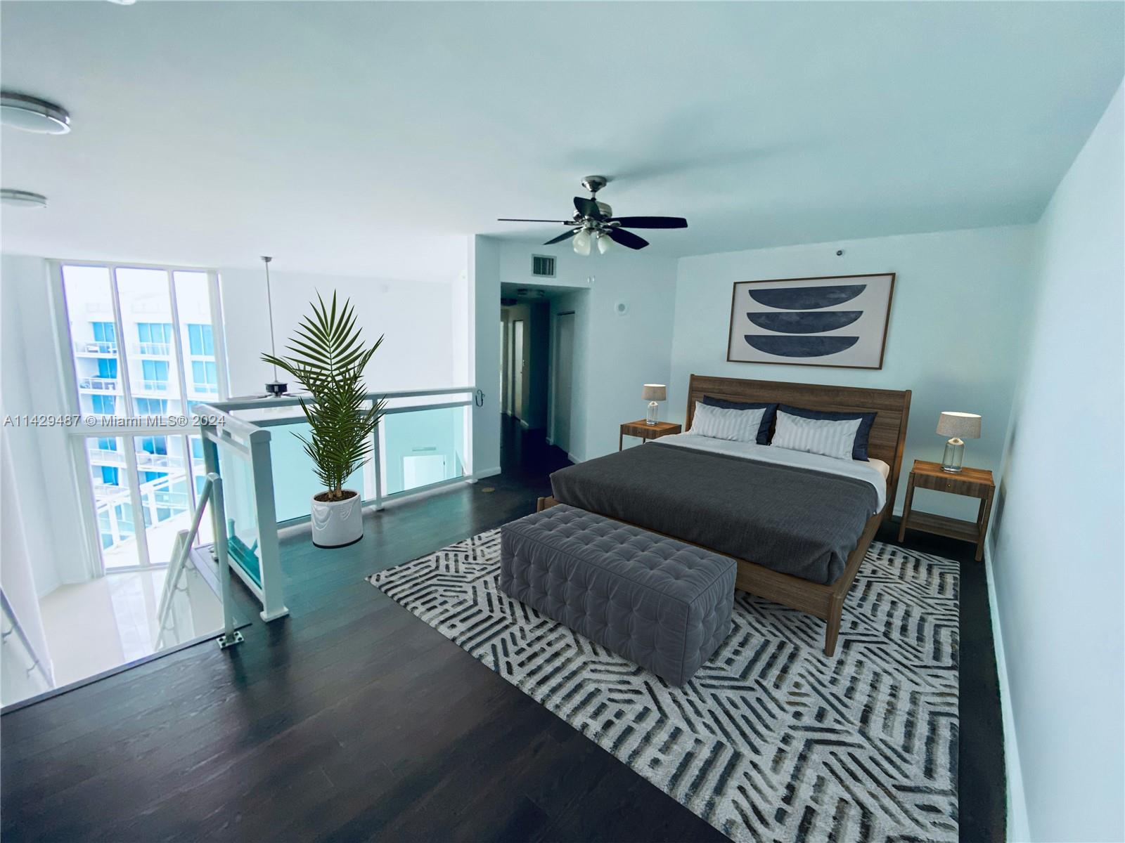 Master Bedroom- Virtually Staged