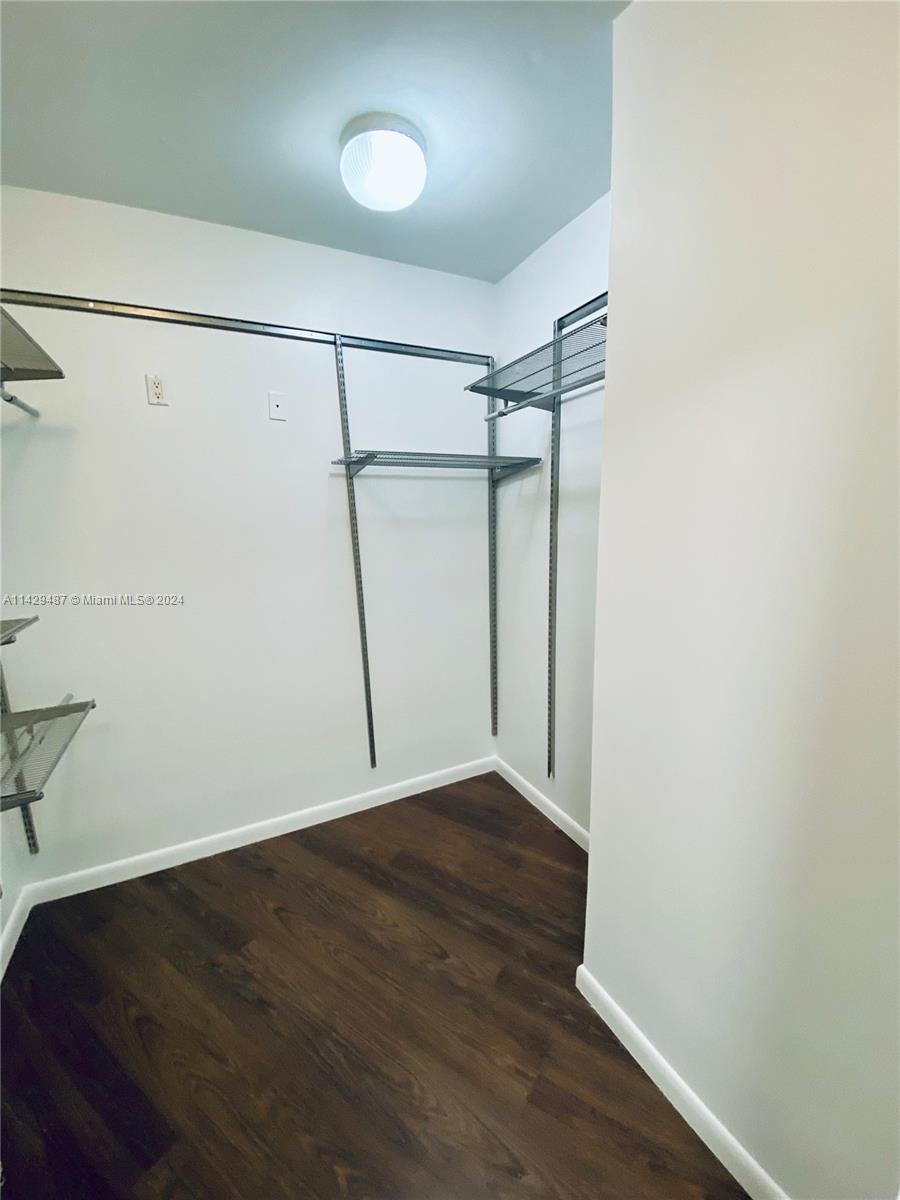 Second walk in closet