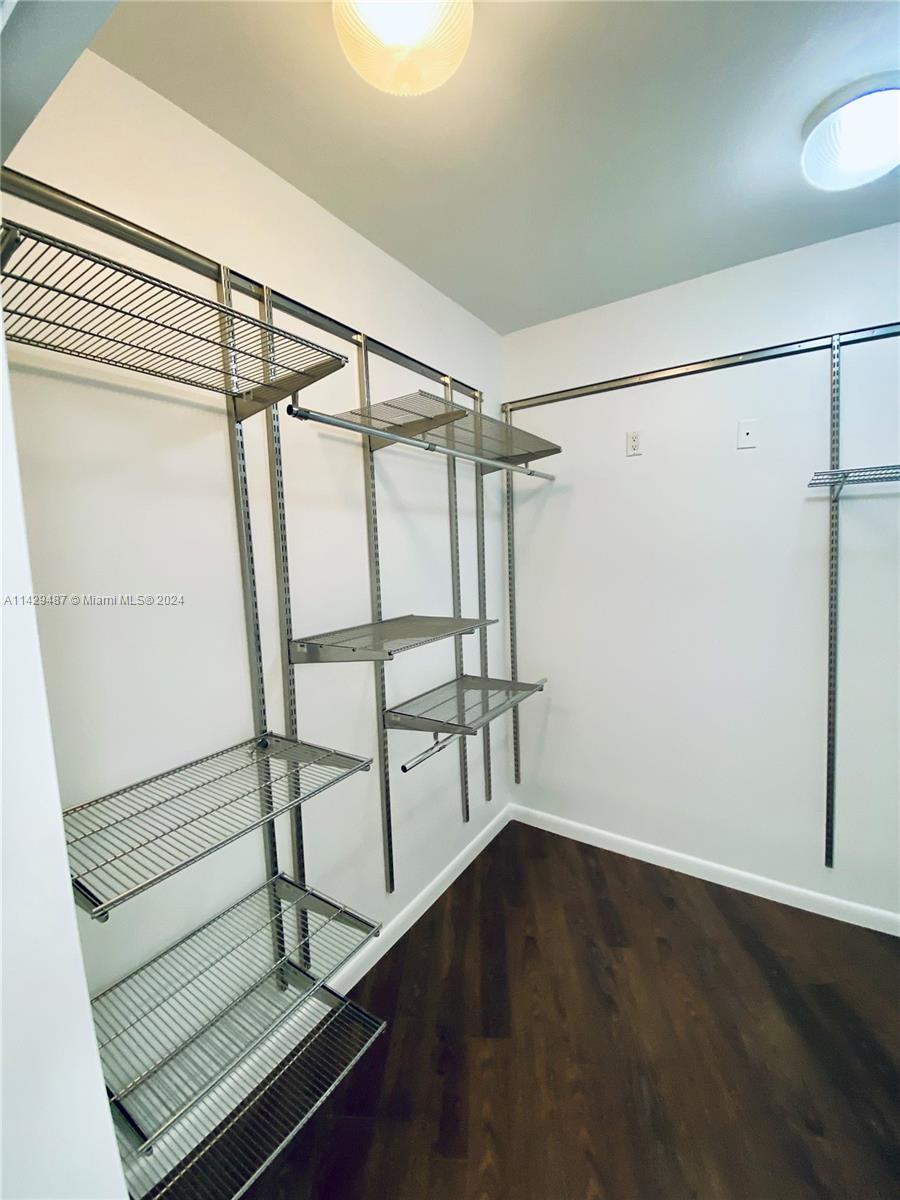Second walk in closet