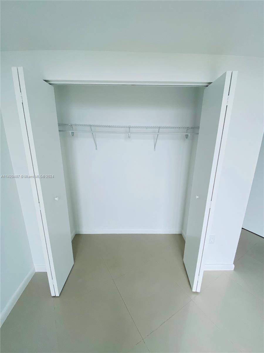Closet in second bedroom