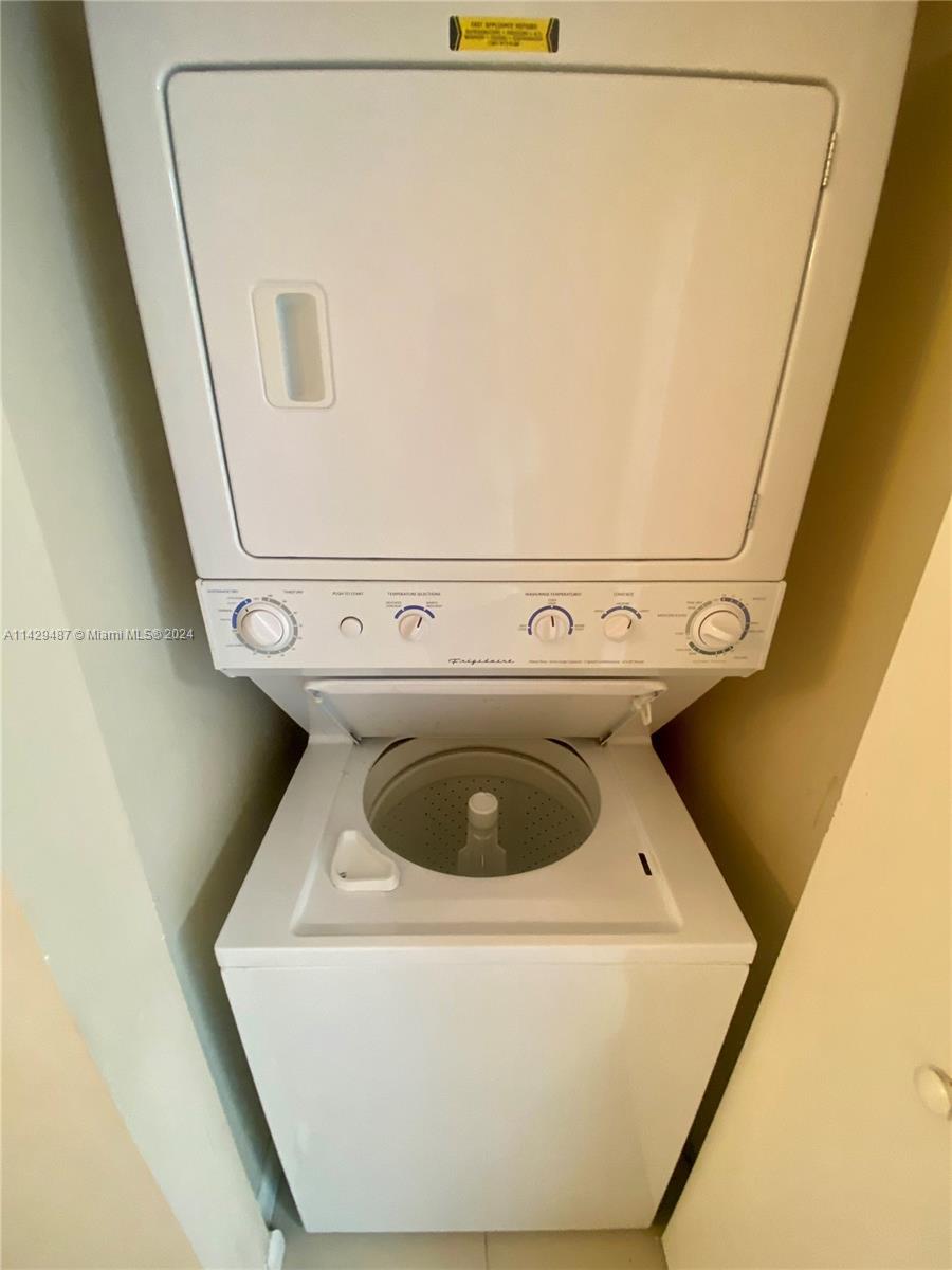 Full size washer and dryer