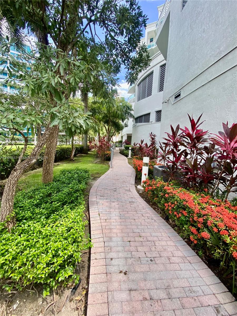 Walking path