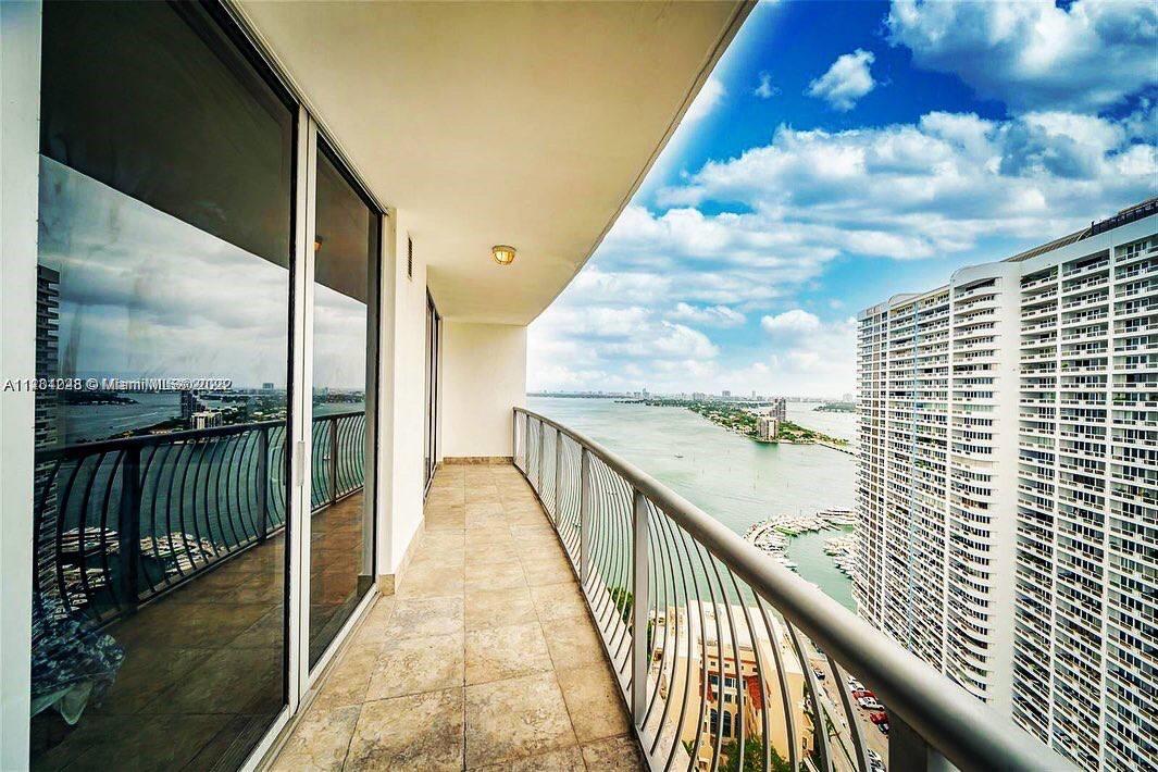AVAILABLE FROM OCTOBER 1st!!!! Enjoy this Biscayne Bay front fully furnished 1 bedroom 1 bathroom, 31st floor condo with incredible views of the Bay, Atlantic Ocean, South Beach and Miami Downtown. Located in trendy Edgewater, in front of Margaret Pace Park with numerous sports activities, children playground, beautiful pet park, and public marina. Walking distance to Adrienne Arsht Center, FTX Arena, shops, restaurants, cafes, Publix supermarket and Metromover .Minutes away from Brickell, Downtown, Wynwood, Design District, South Beach, Brightline station, and Miami International Airport. Oversized balcony. Freshly painted unit, with new refrigerator and washer/dryer. Opera Tower amenities includes a fitness center, pool, spa, clubhouse, convenience store, assigned and valet parking