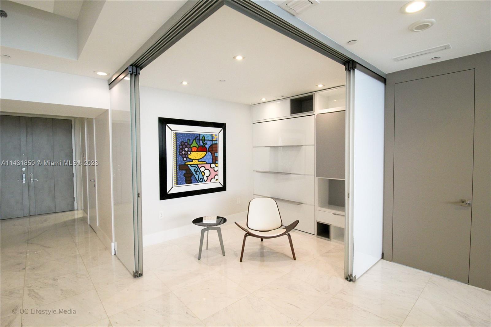 Furnished - Murphy Bed Closed