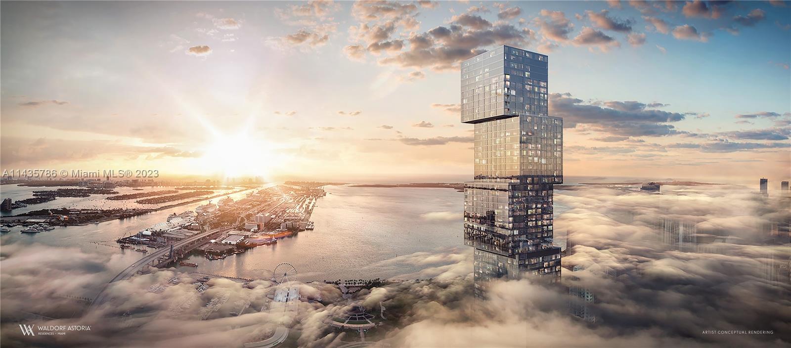 300 N Biscayne Blvd 8404, Miami, Florida 33132, 2 Bedrooms Bedrooms, ,2 BathroomsBathrooms,Residential,For Sale,300 N Biscayne Blvd 8404,A11435786