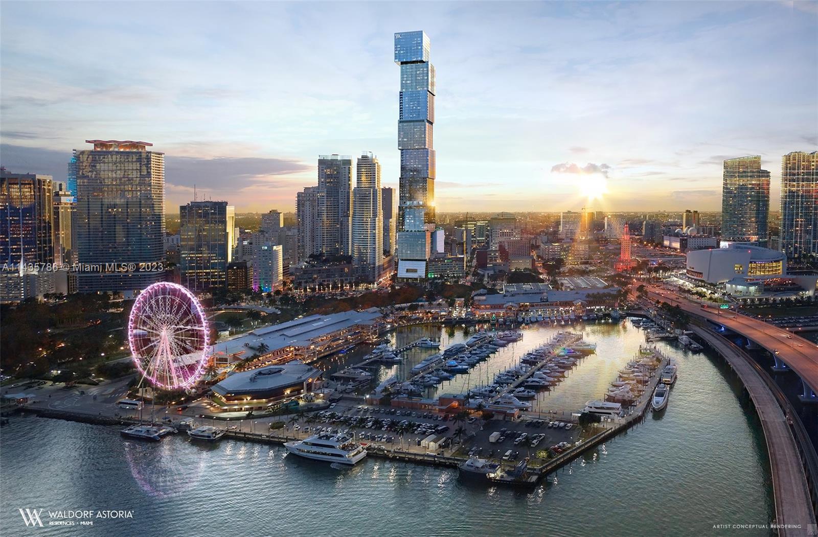 300 Biscayne Blvd, Miami, FL, 33132 United States, 2 Bedrooms Bedrooms, ,2 BathroomsBathrooms,Residential,For Sale,Biscayne Blvd,A11435786