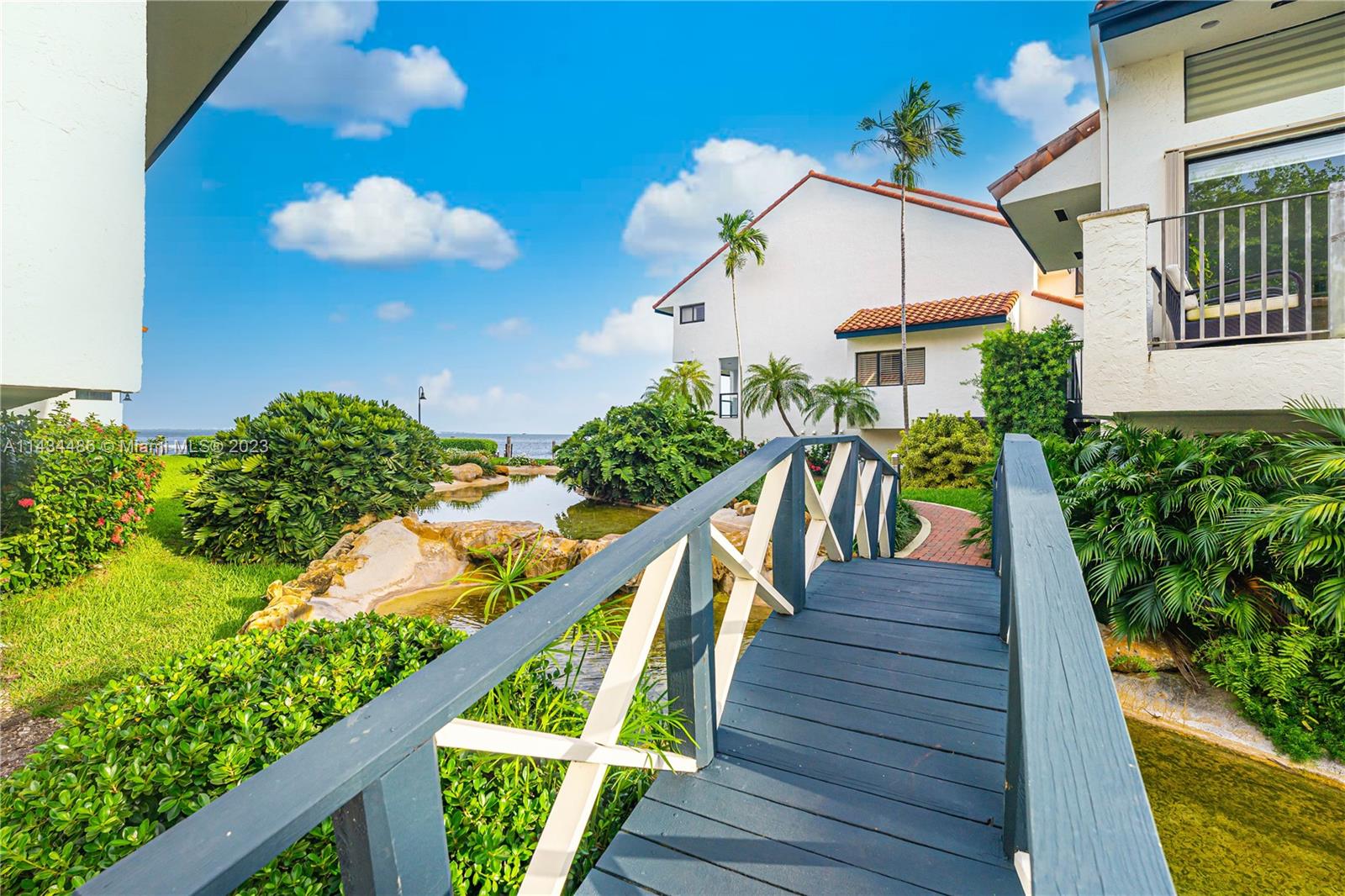 Walkways leading to Marina and Water