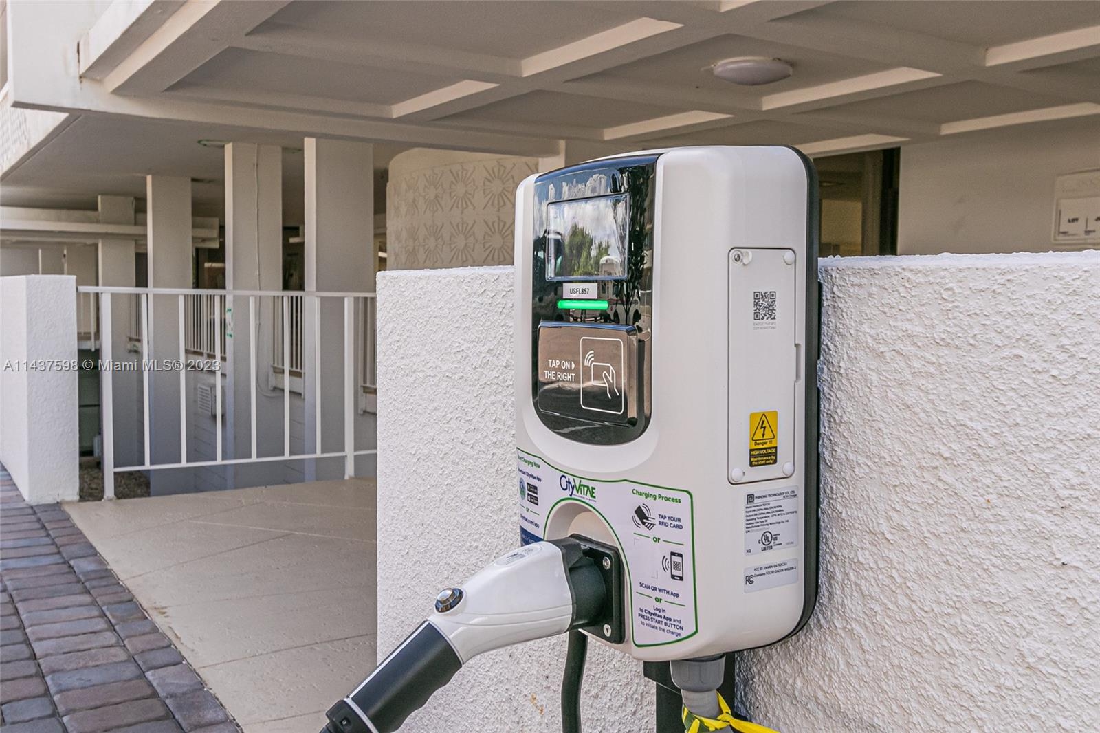 One of the new Electric Vehicle Chargers